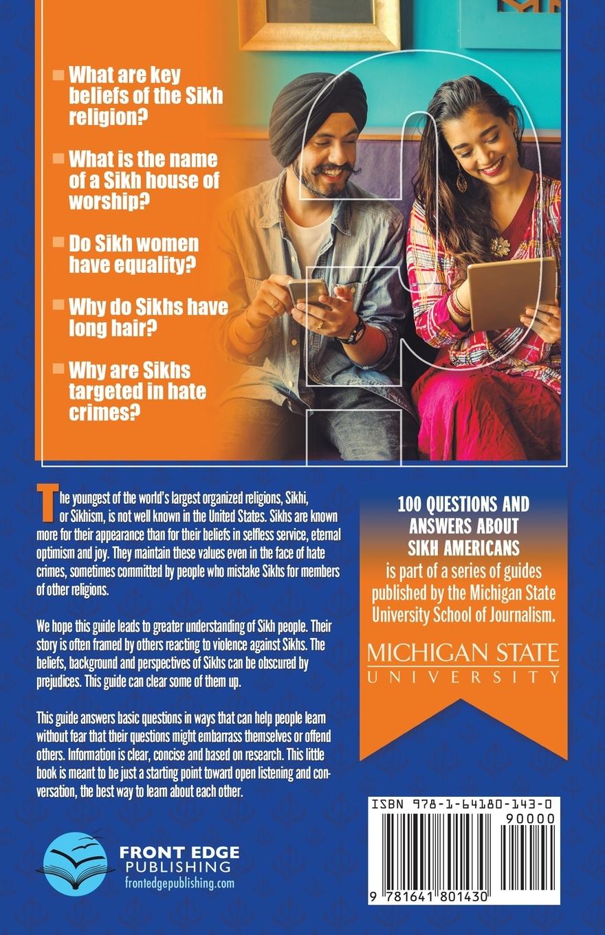 Rückseitencover 100 Questions and Answers about Sikh Americans