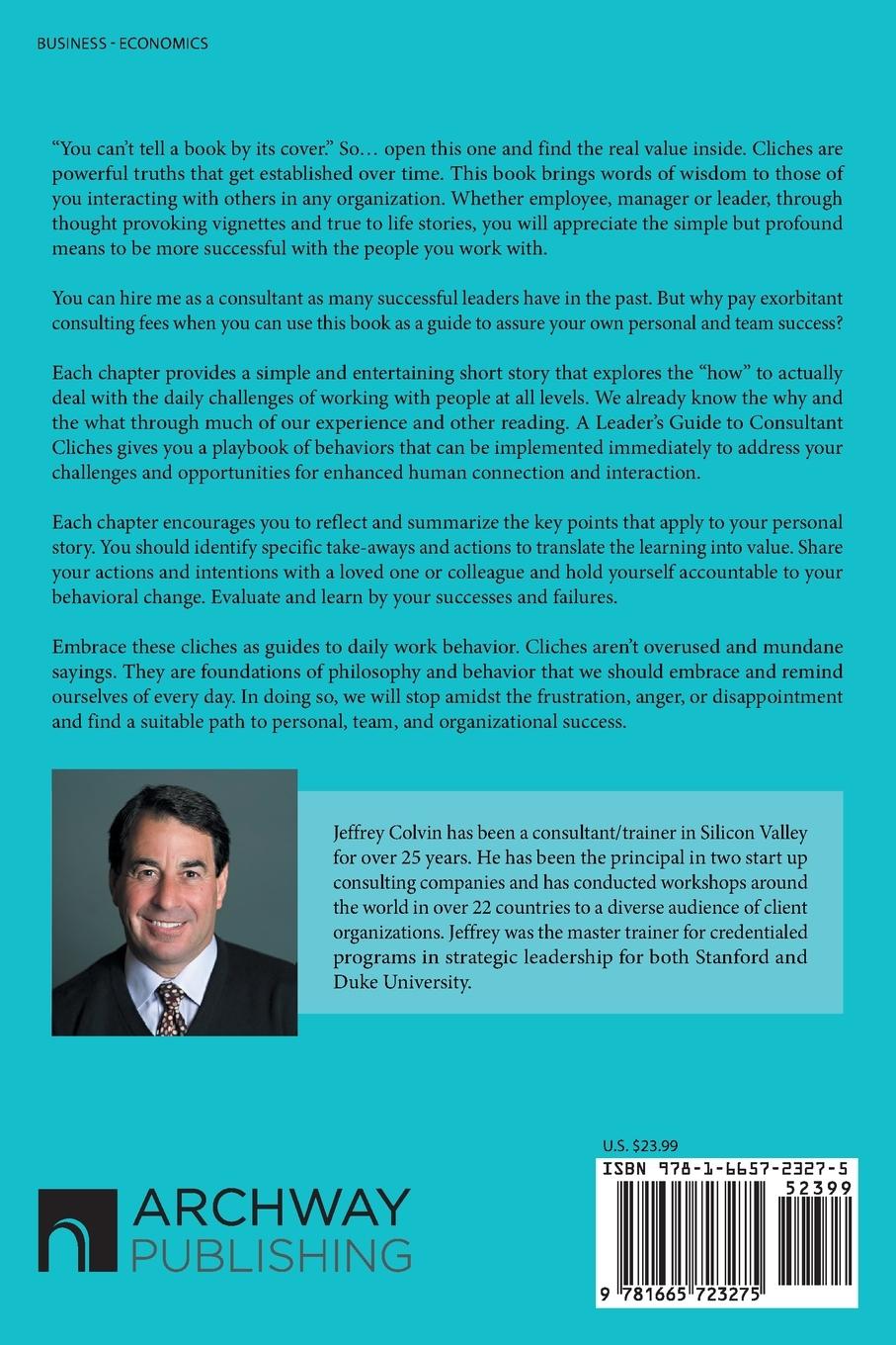 Rückseitencover A Leader's Guide to Consultant Cliches