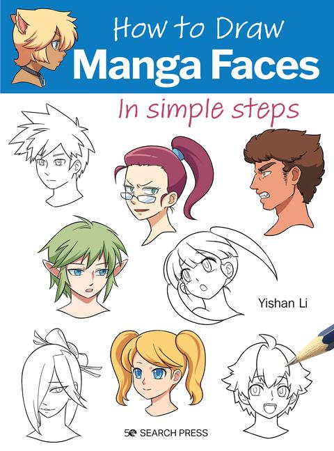 Vorderes Coverbild How to Draw: Manga Faces