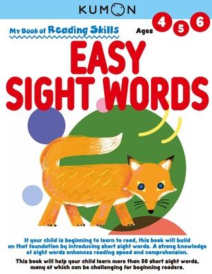 Vorderes Coverbild Kumon My Bk of Reading Skills: Easy Sight Words