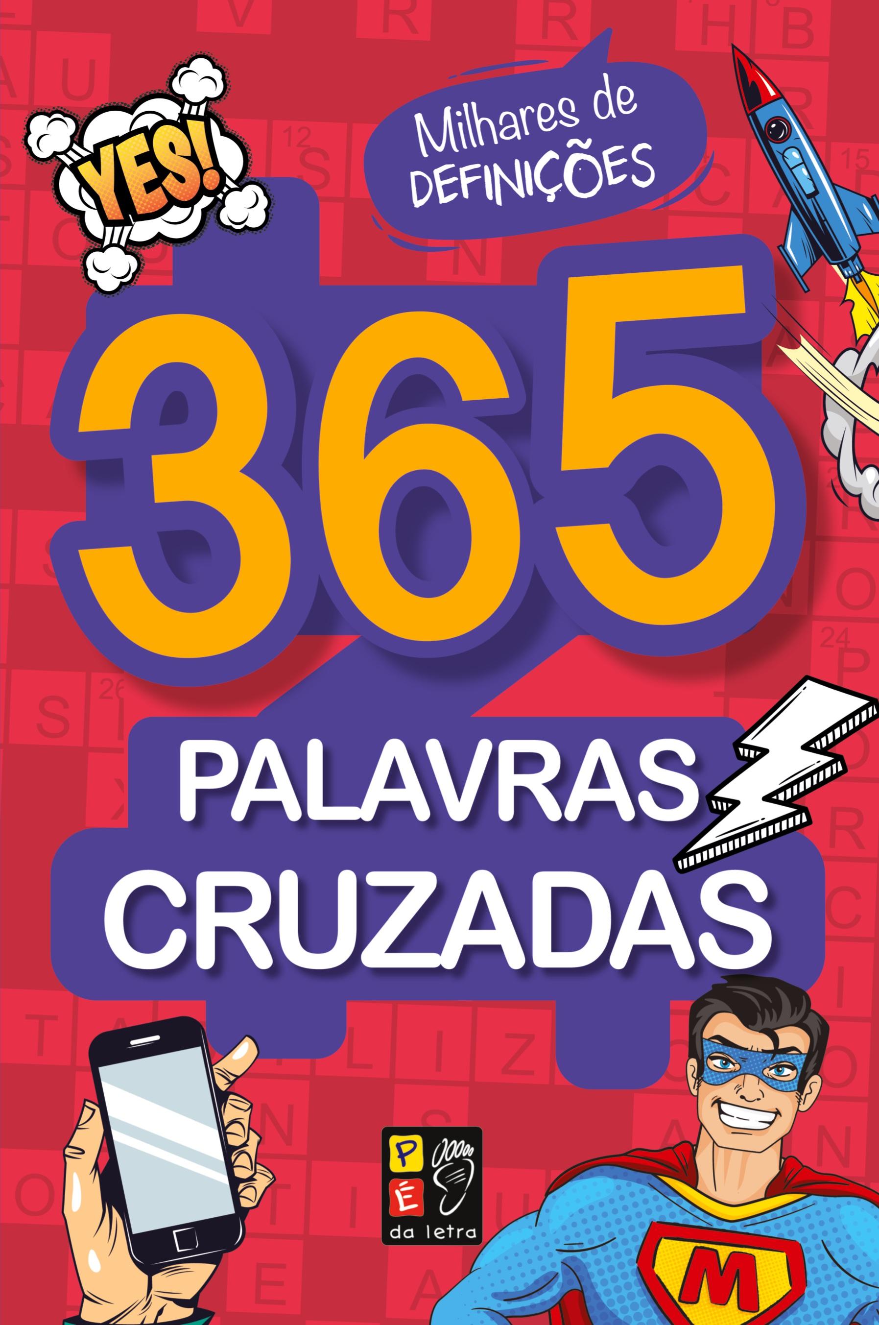 Vorderes Coverbild 365 PALAVRAS CRUZADAS - ROSA ESCURO
