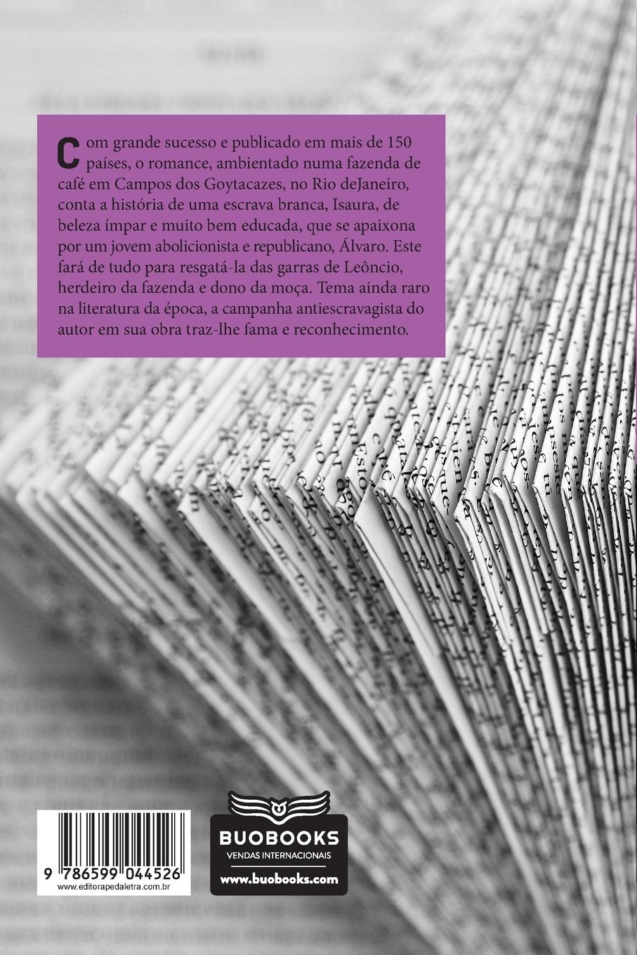 Rückseitencover A escrava Isaura