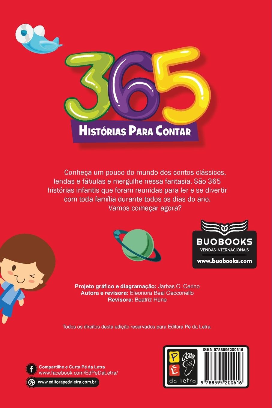 Rückseitencover 365 HISTÓRIAS PARA CONTAR