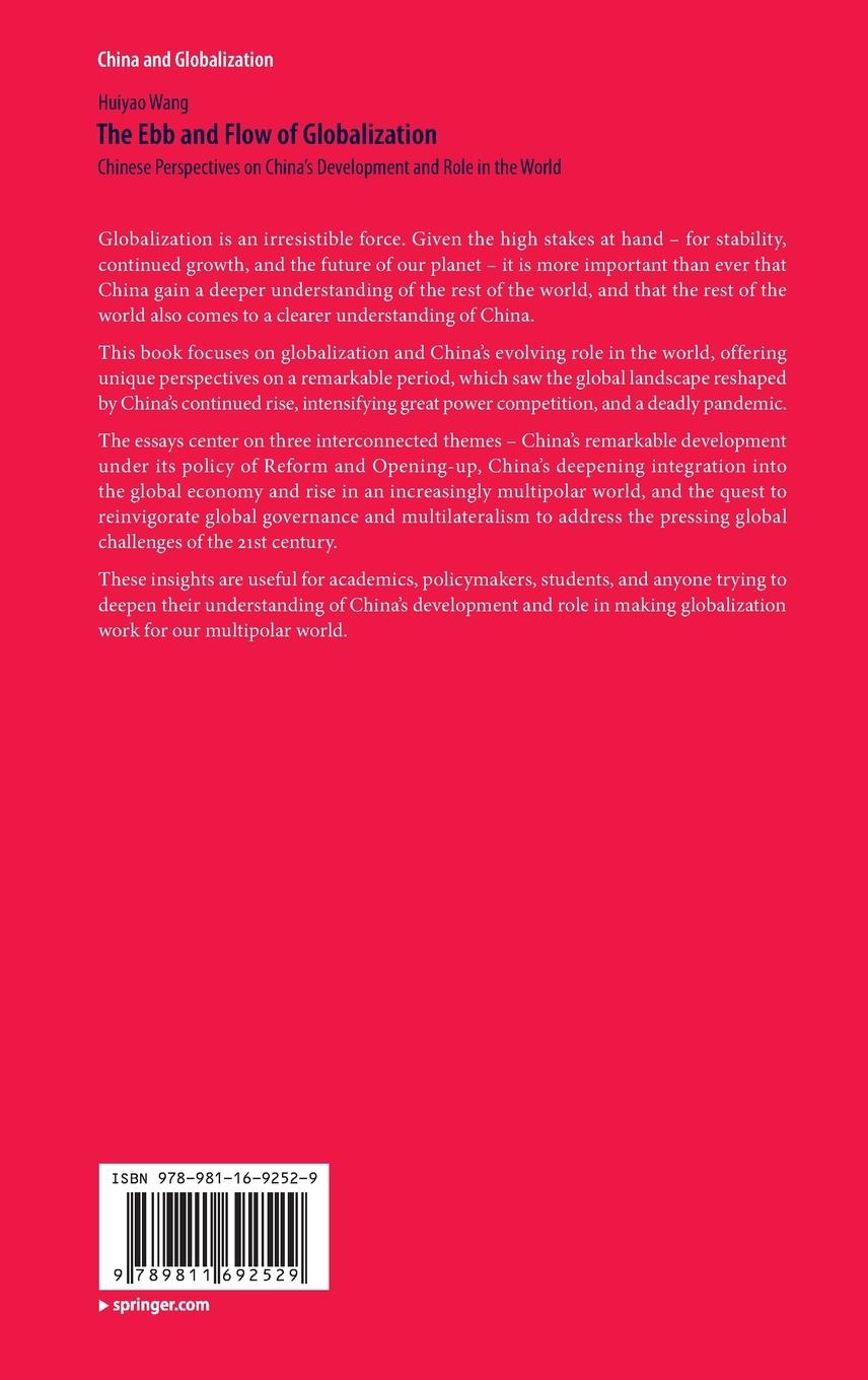 Rückseitencover The Ebb and Flow of Globalization