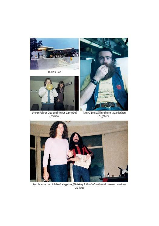 Beispielinhalt (Bild) On the Road. Mein Leben mit Rory Gallagher und Nine Below Zero