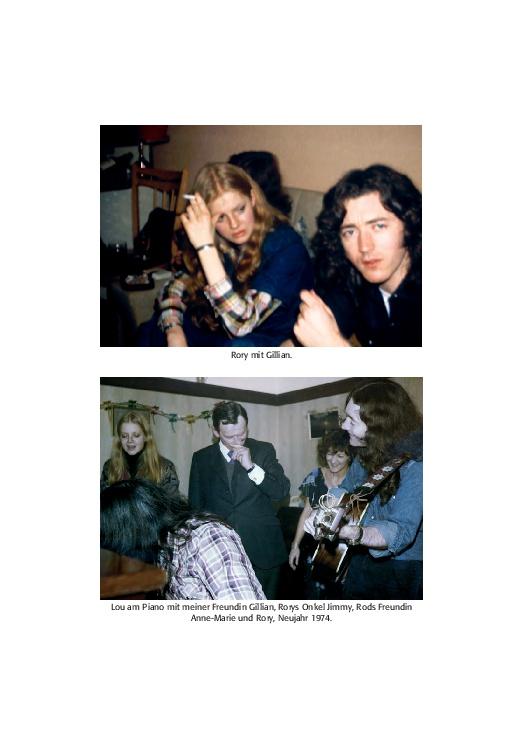 Beispielinhalt (Bild) On the Road. Mein Leben mit Rory Gallagher und Nine Below Zero