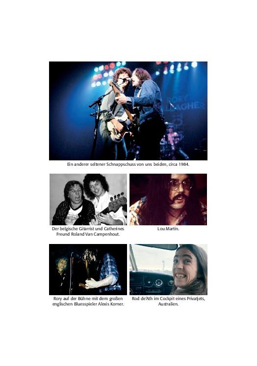 Beispielinhalt (Bild) On the Road. Mein Leben mit Rory Gallagher und Nine Below Zero