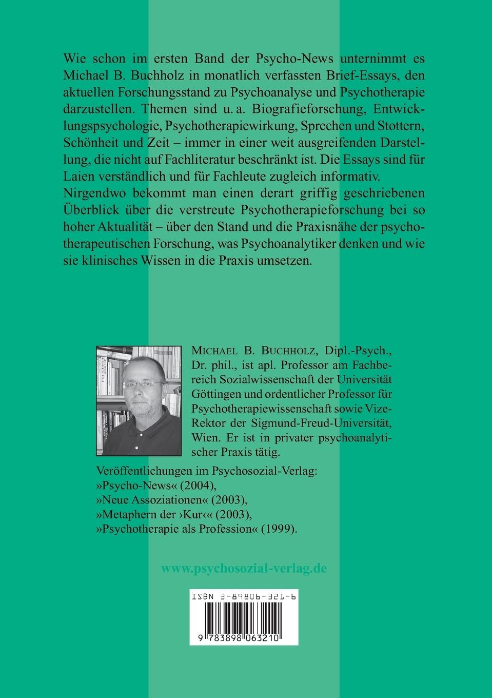 Rückseitencover Psycho-News II