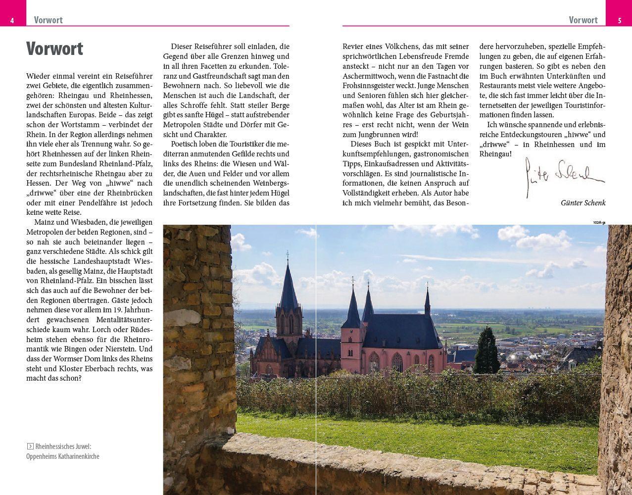 Beispielinhalt (Bild) Reise Know-How Reiseführer Rheinhessen, Rheingau
