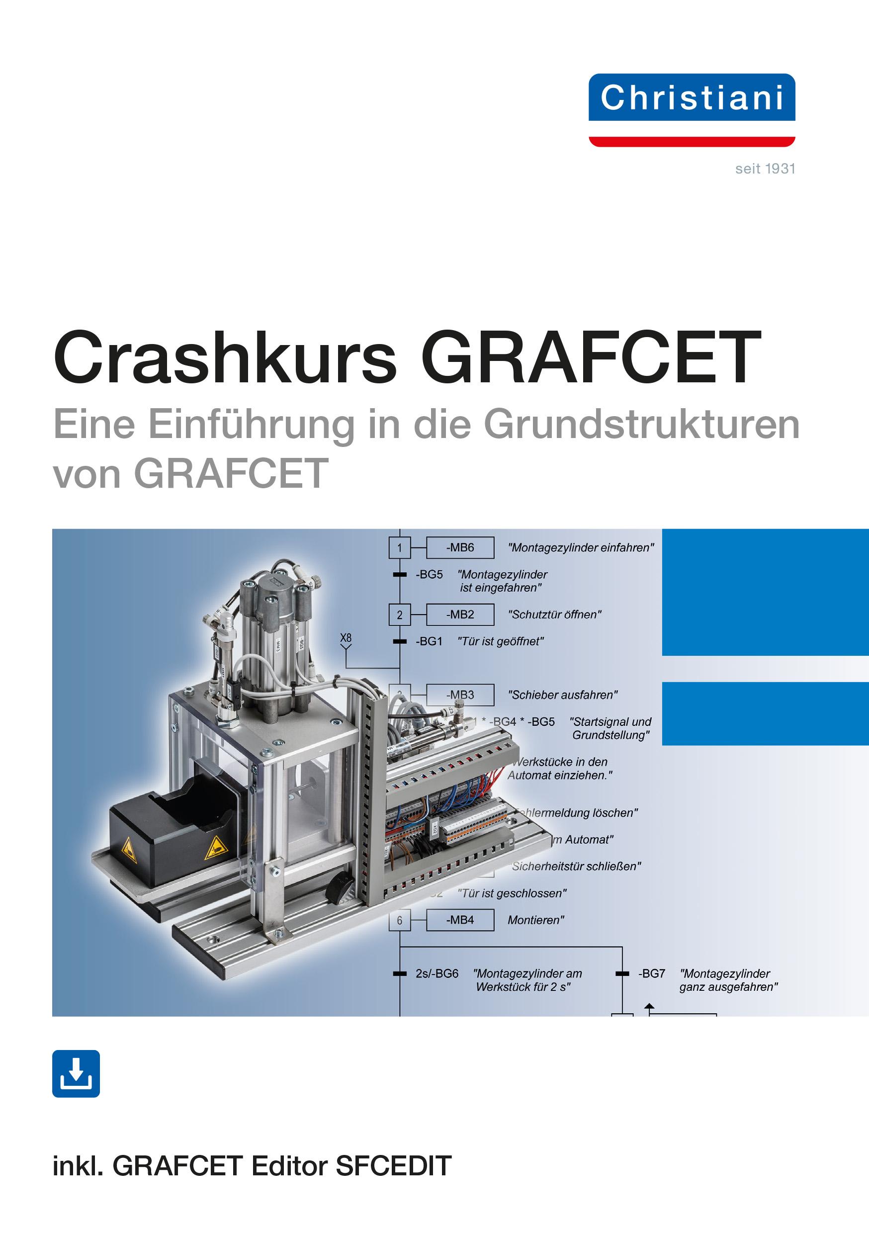 Vorderes Coverbild Crashkurs GRAFCET