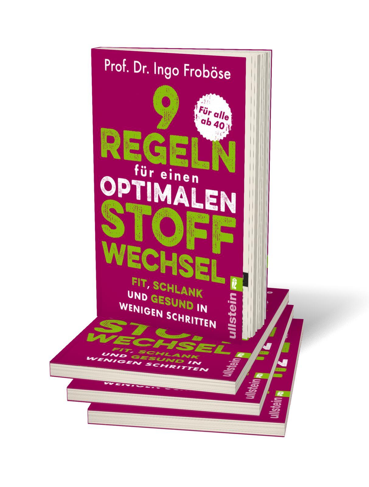 Beispielinhalt (Bild) 9 Regeln für einen optimalen Stoffwechsel