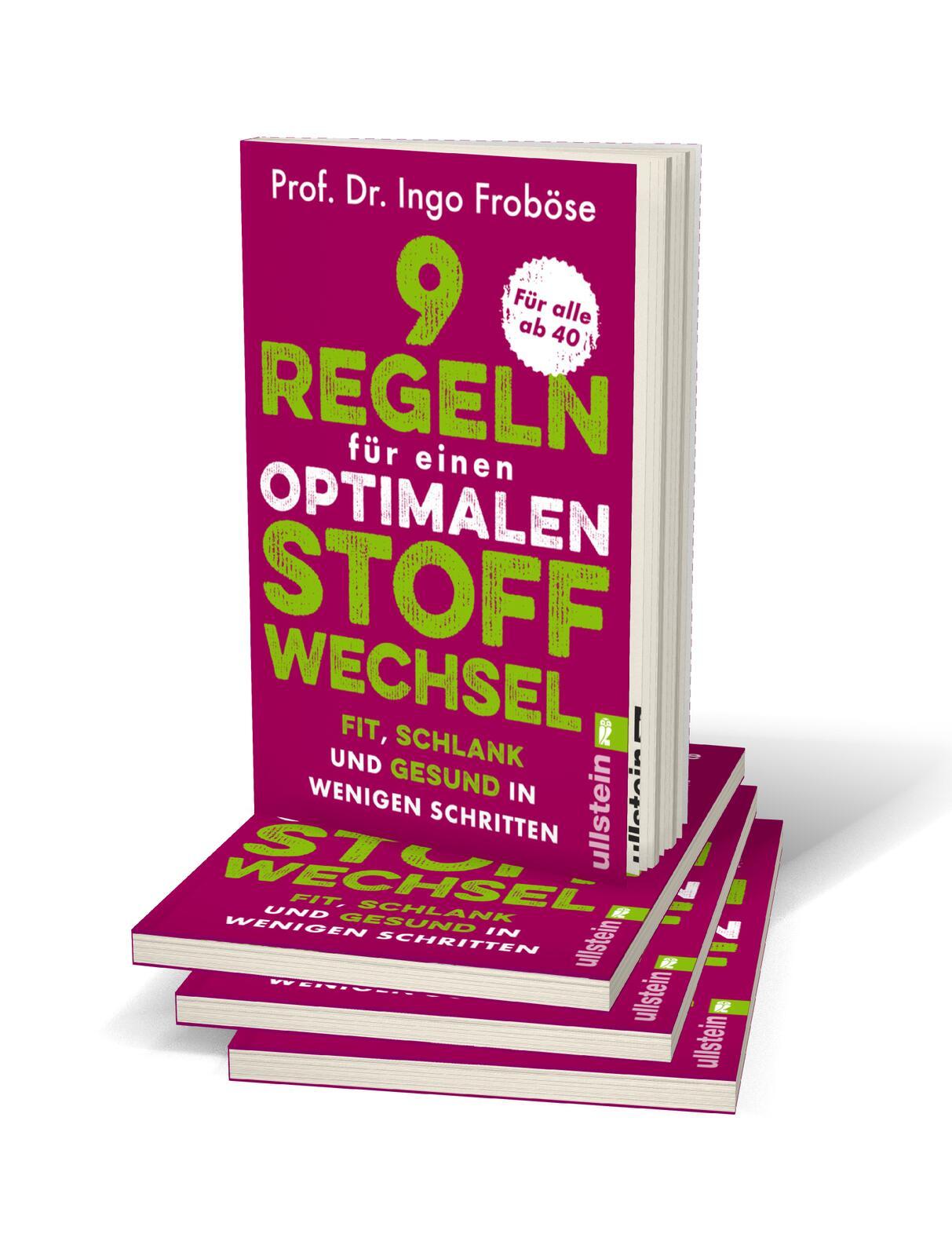 Beispielinhalt (Bild) 9 Regeln für einen optimalen Stoffwechsel