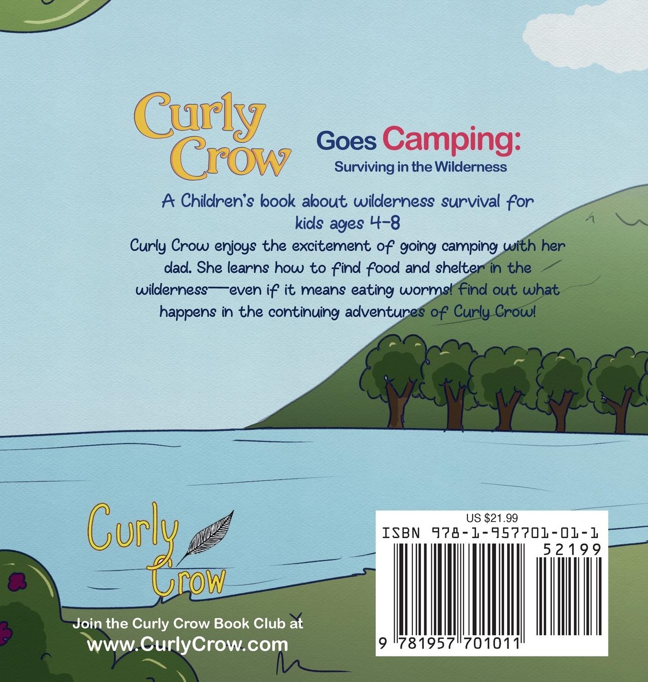 Rückseitencover Curly Crow Goes Camping
