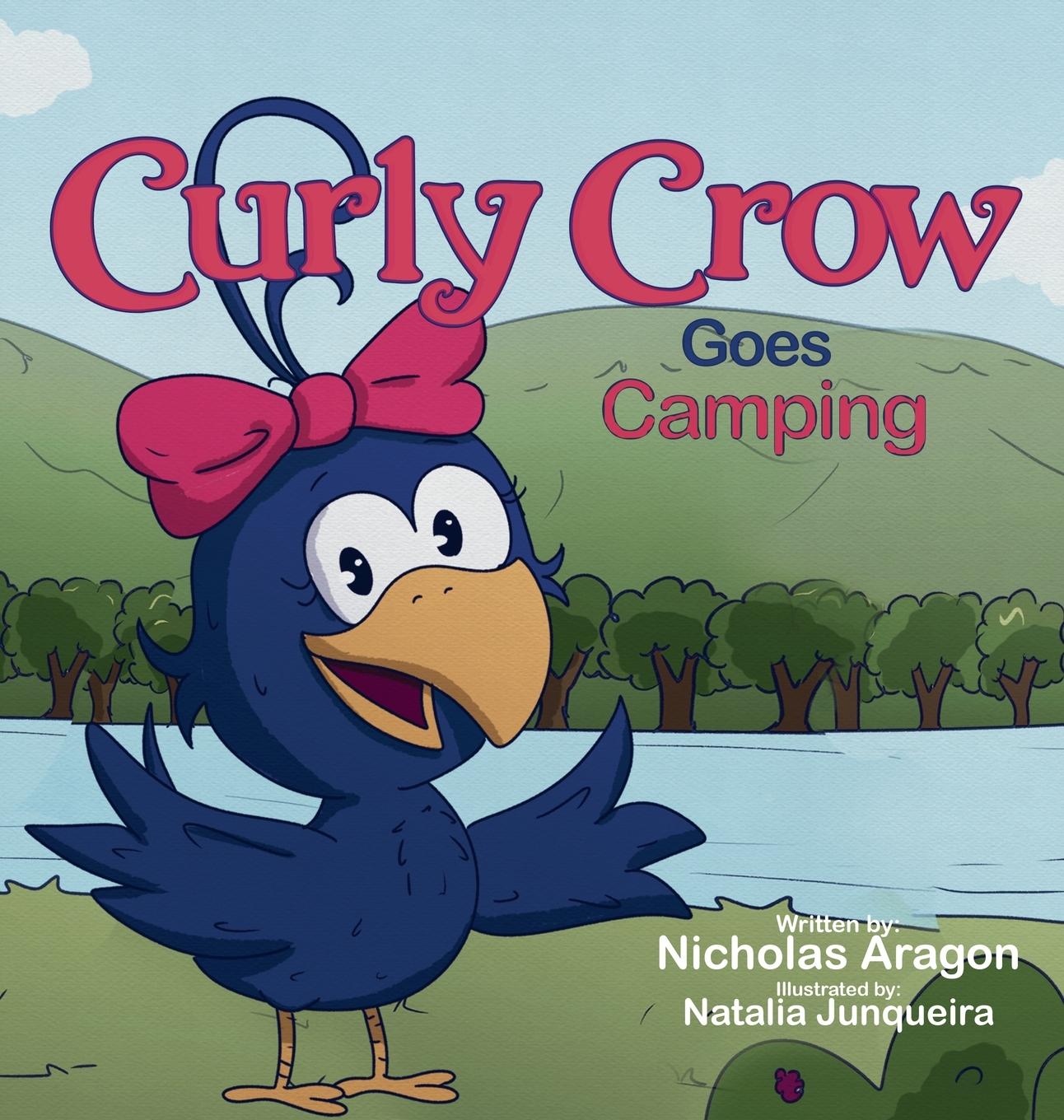 Vorderes Coverbild Curly Crow Goes Camping