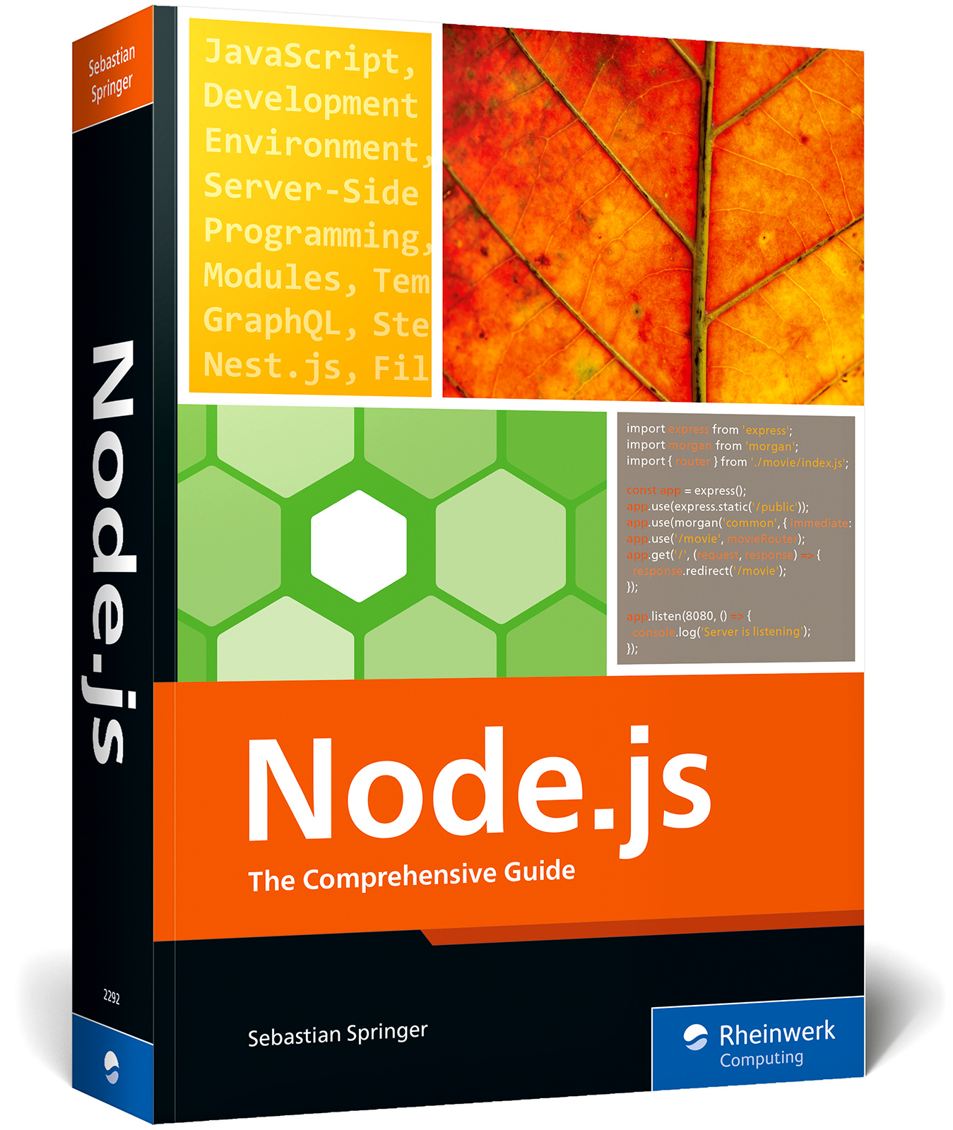 Vorderes Coverbild Node.js