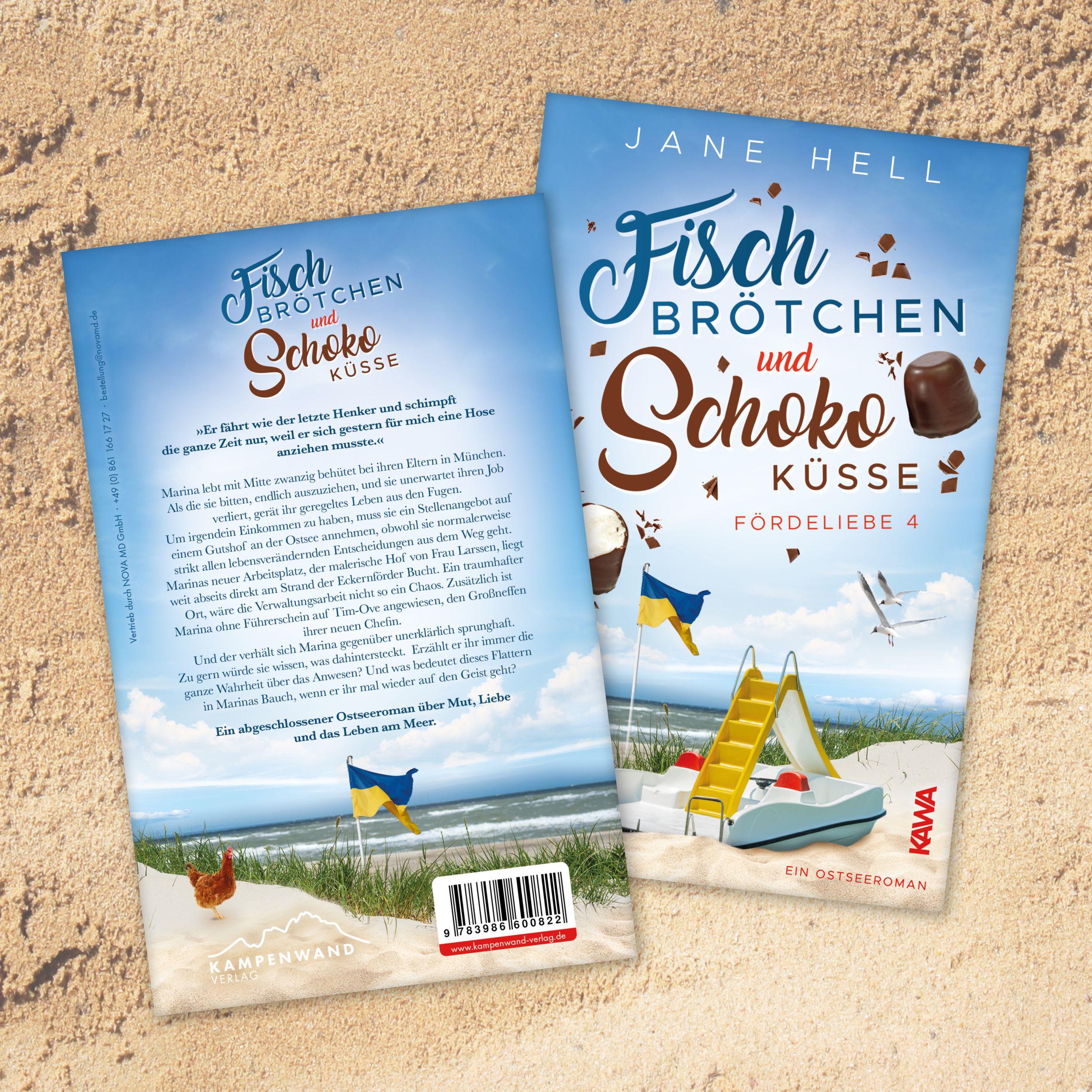 Beispielinhalt (Bild) Fischbrötchen und Schokoküsse