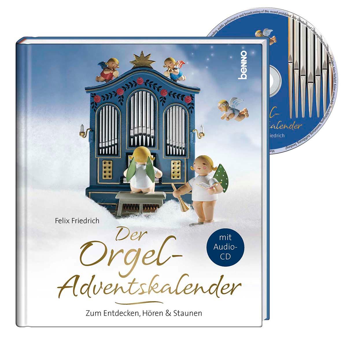 Vorderes Coverbild Der Orgel-Adventskalender