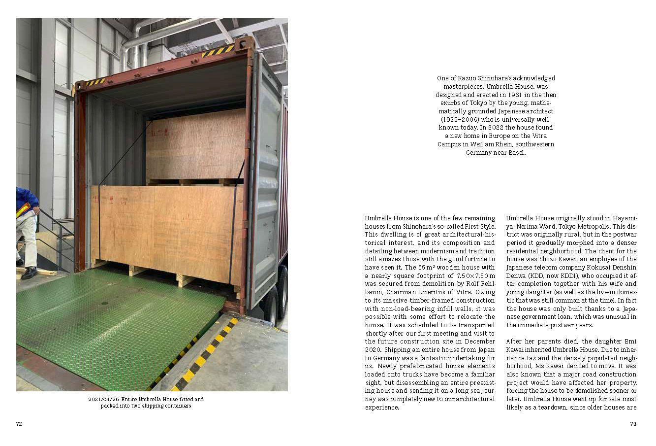 Beispielinhalt (Bild) Kazuo Shinohara: The Umbrella House Project