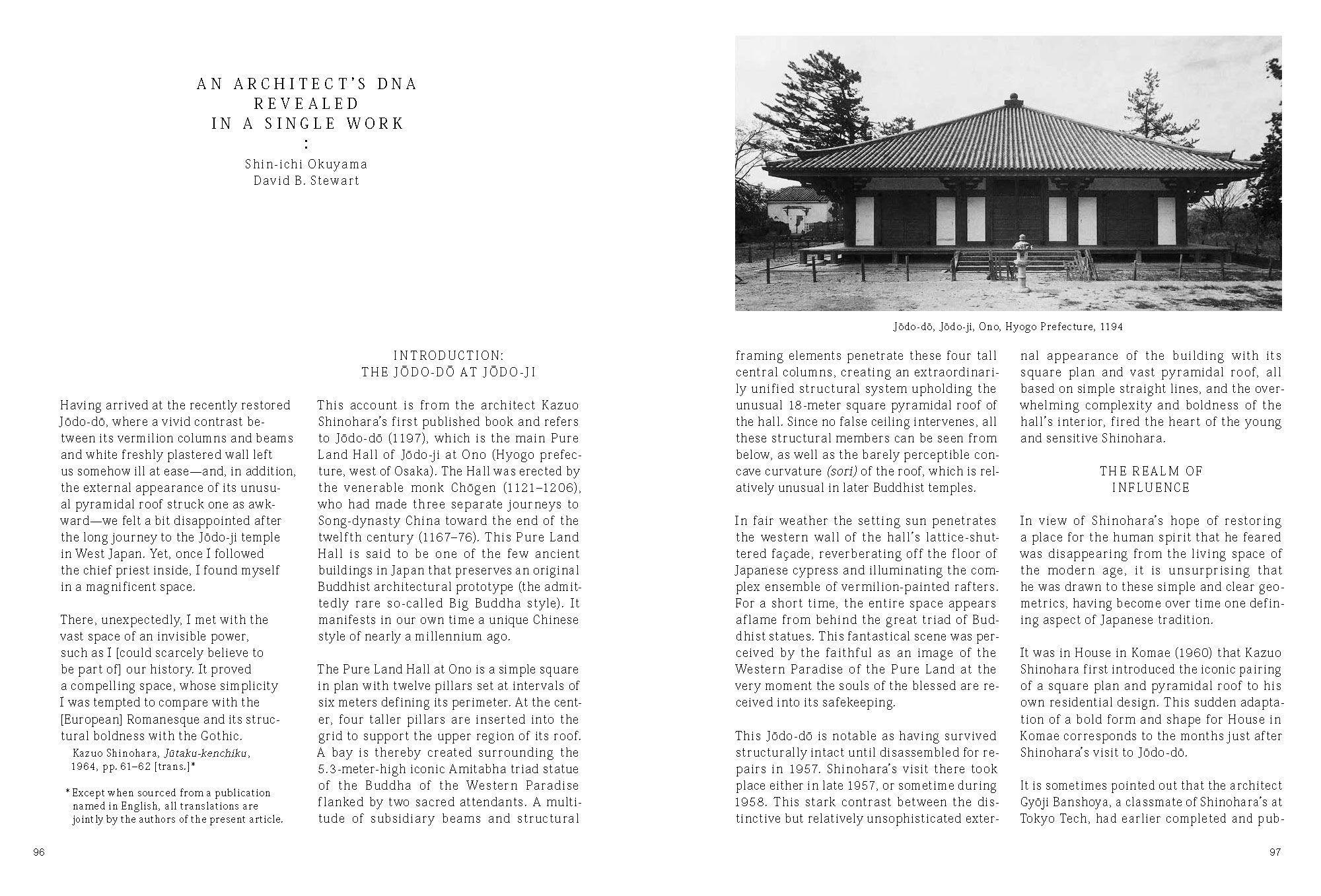 Beispielinhalt (Bild) Kazuo Shinohara: The Umbrella House Project