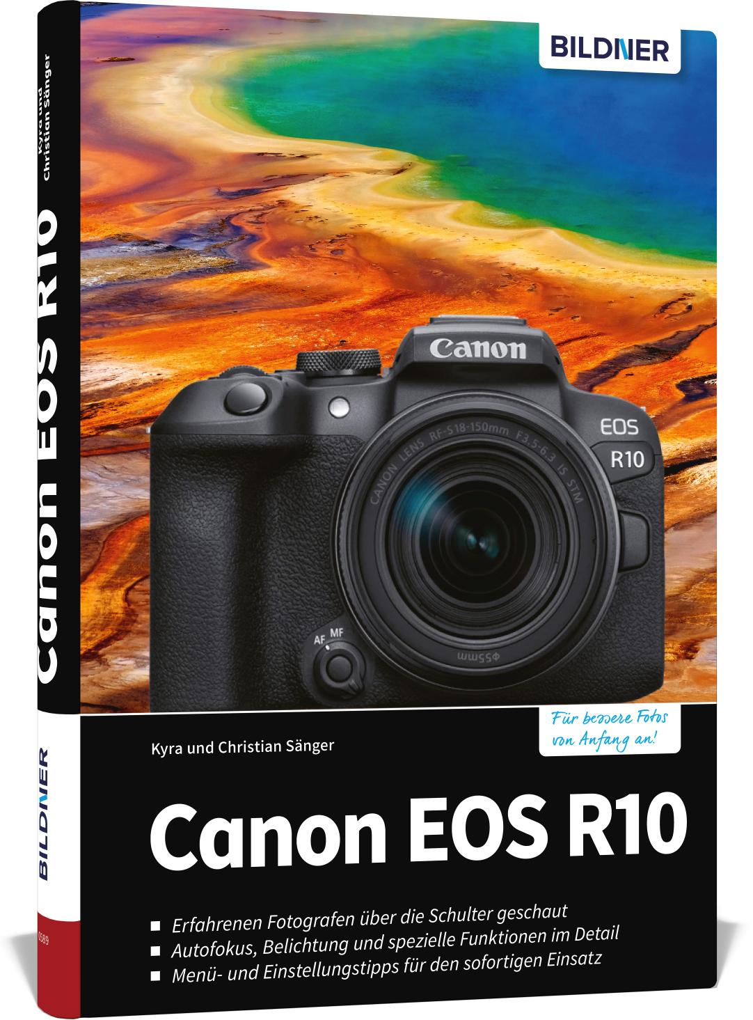 Vorderes Coverbild Canon EOS R10