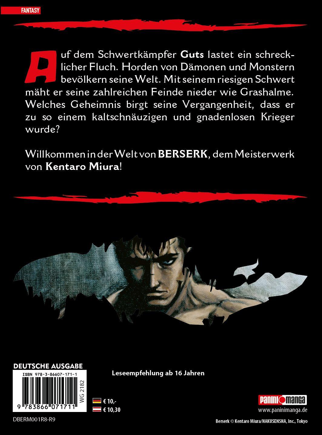 Rückseitencover Berserk Max 01