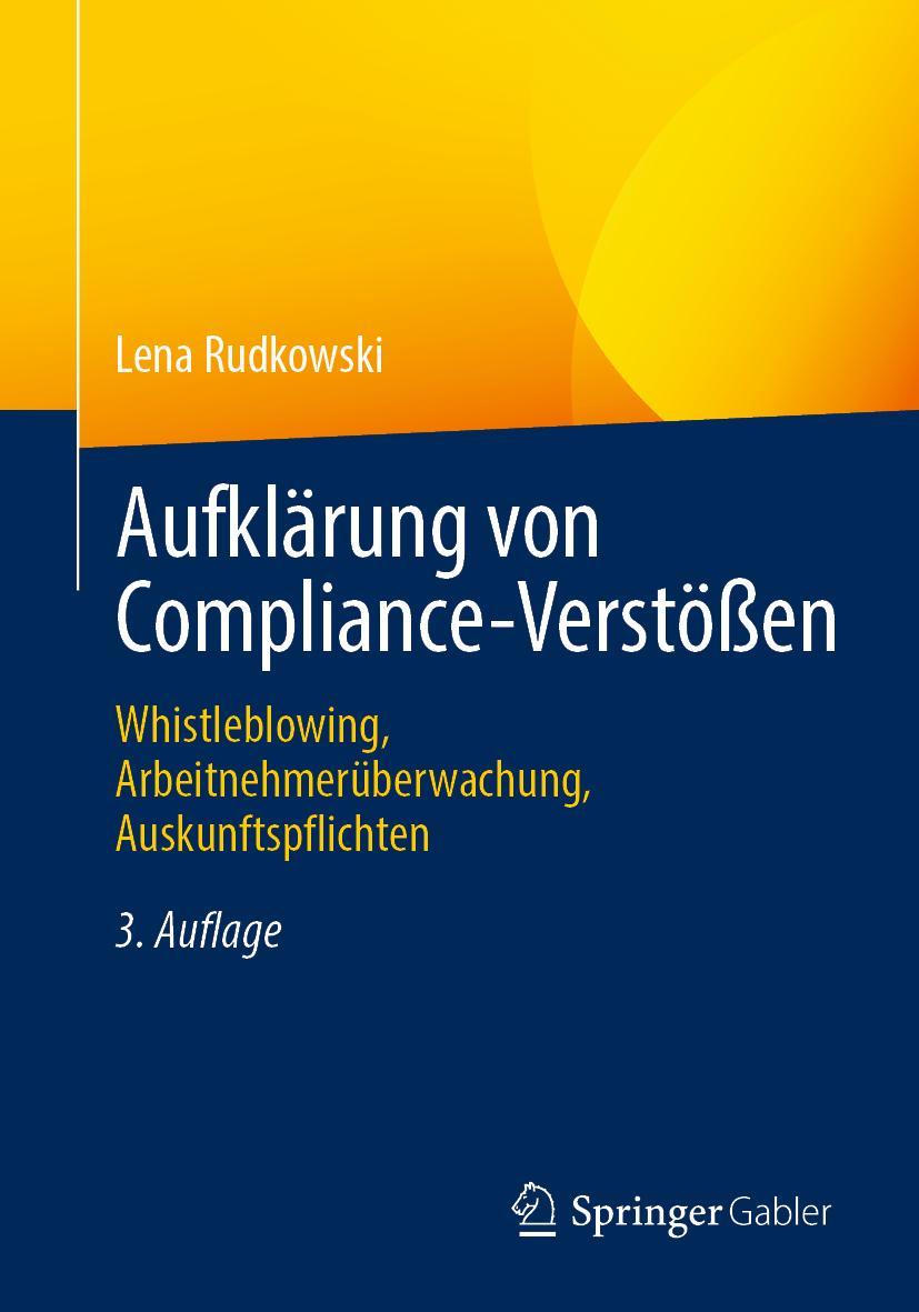 Vorderes Coverbild Aufklärung von Compliance-Verstößen