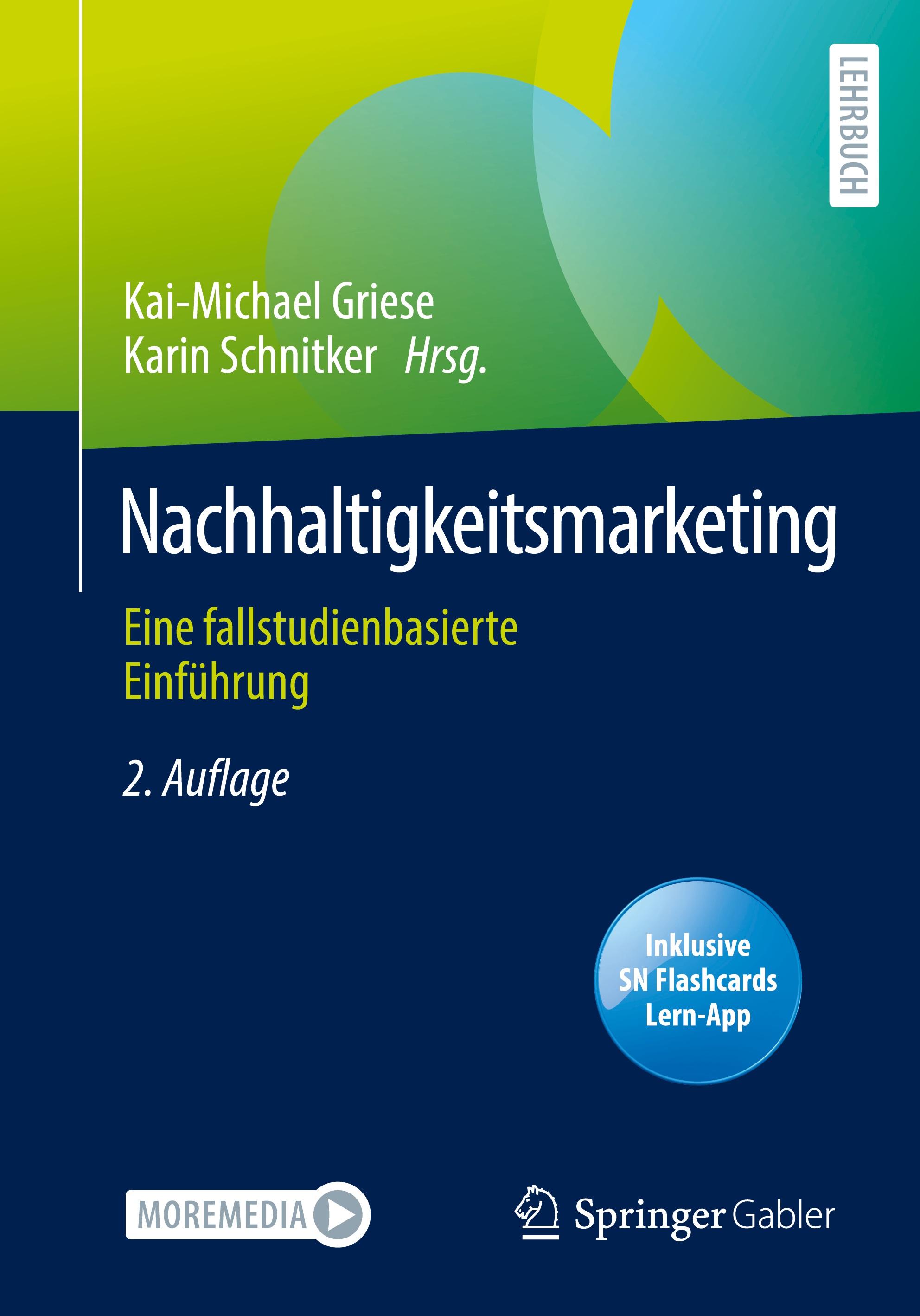 Vorderes Coverbild Nachhaltigkeitsmarketing