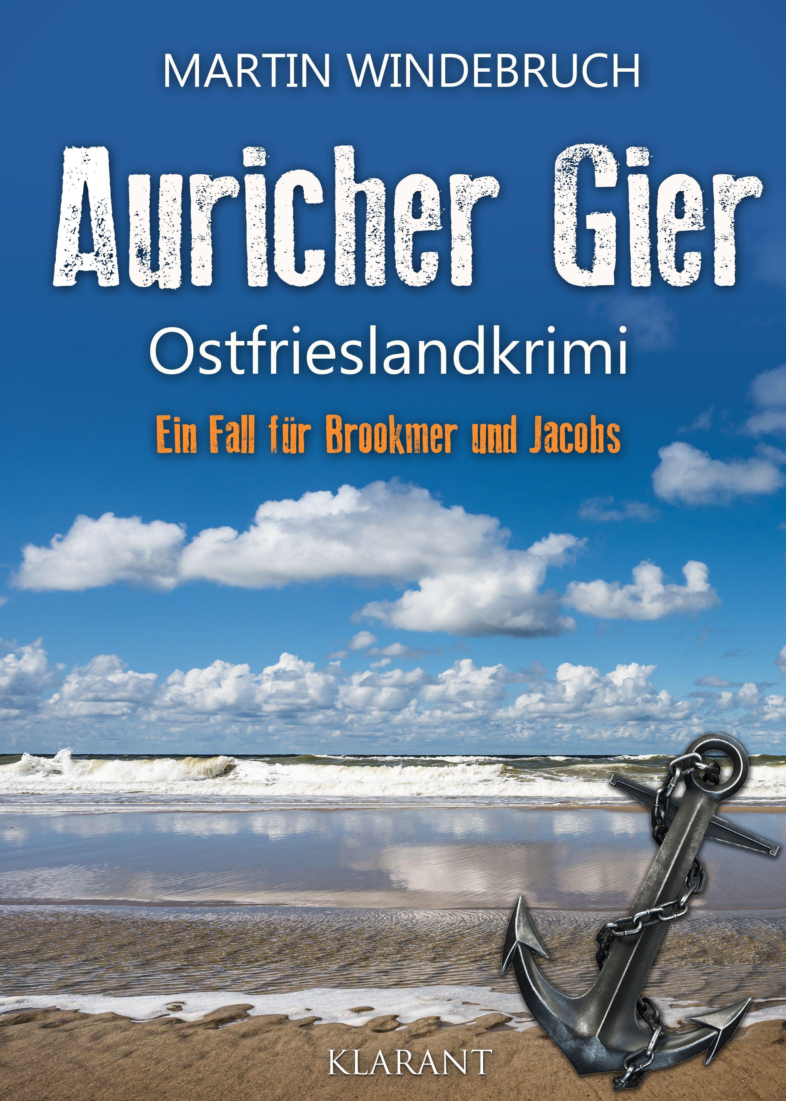 Vorderes Coverbild Auricher Gier. Ostfrieslandkrimi