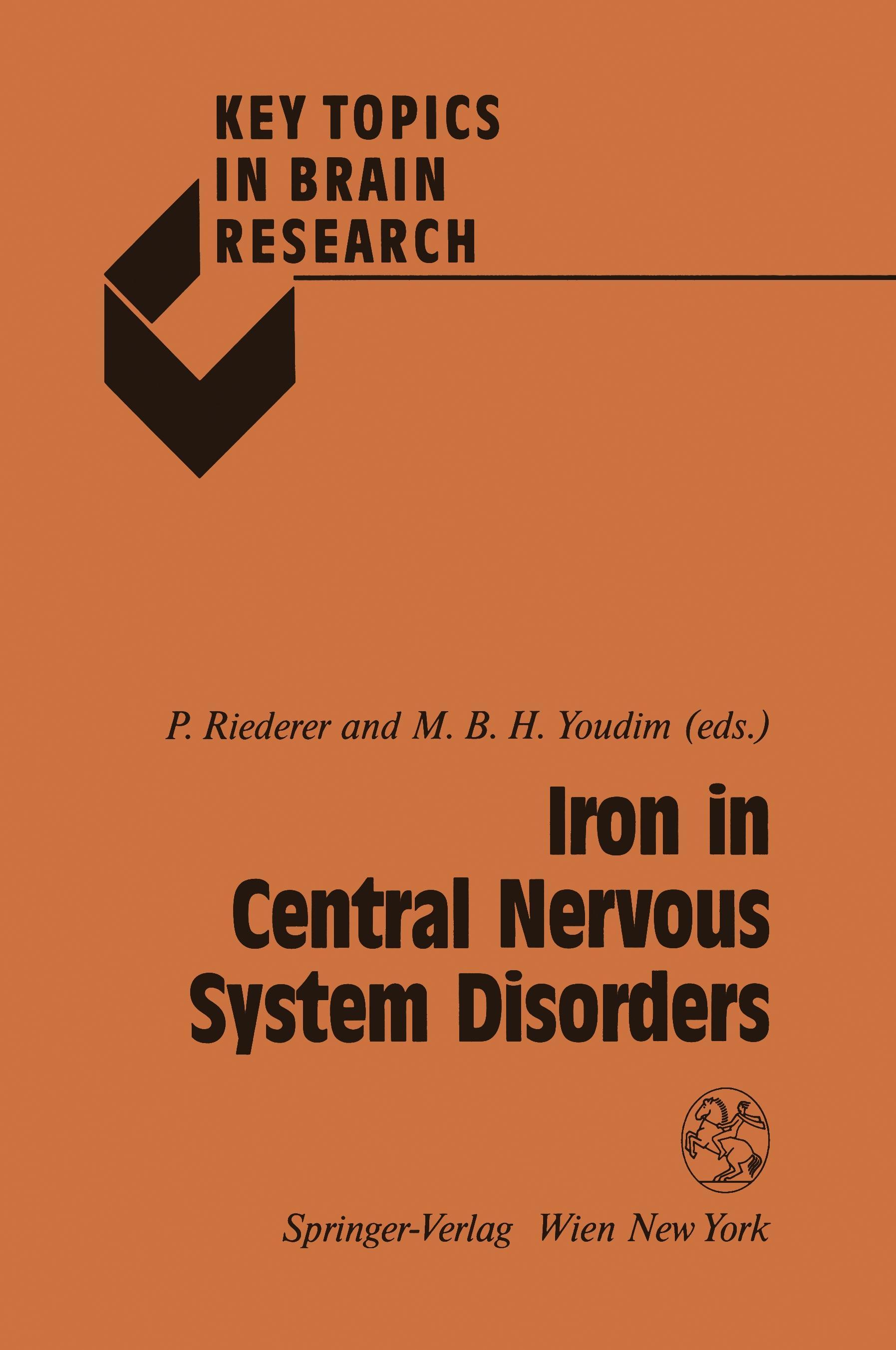 Vorderes Coverbild Iron in Central Nervous System Disorders