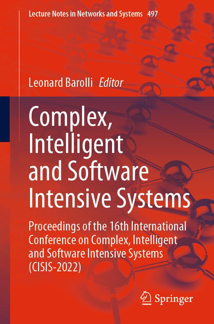 Vorderes Coverbild Complex, Intelligent and Software Intensive Systems
