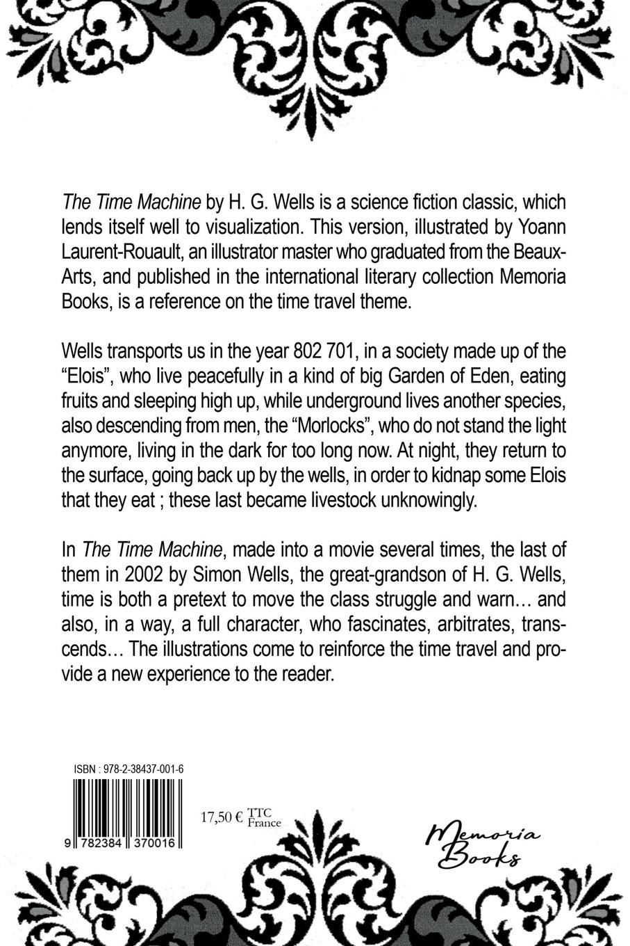 Rückseitencover The Time Machine illustrated