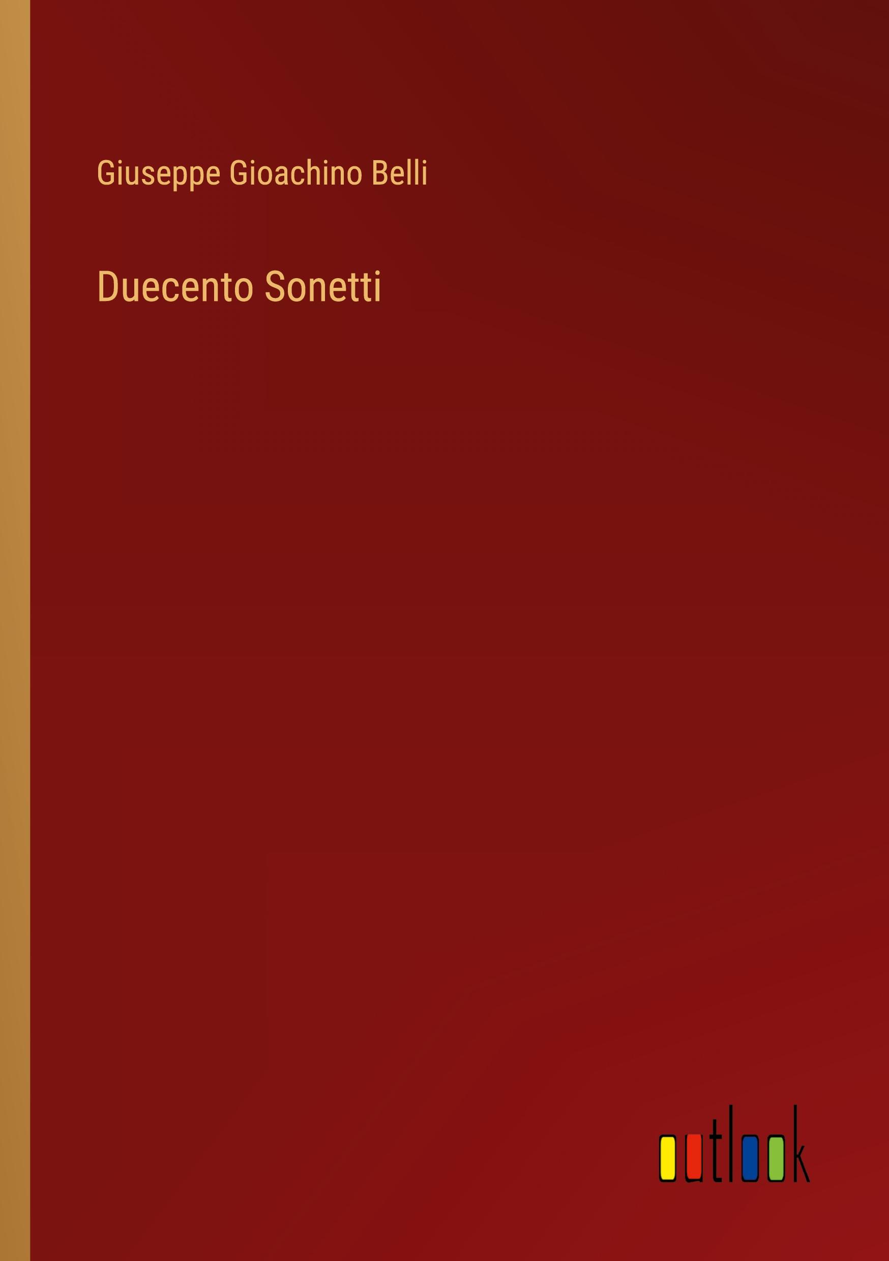 Vorderes Coverbild Duecento Sonetti