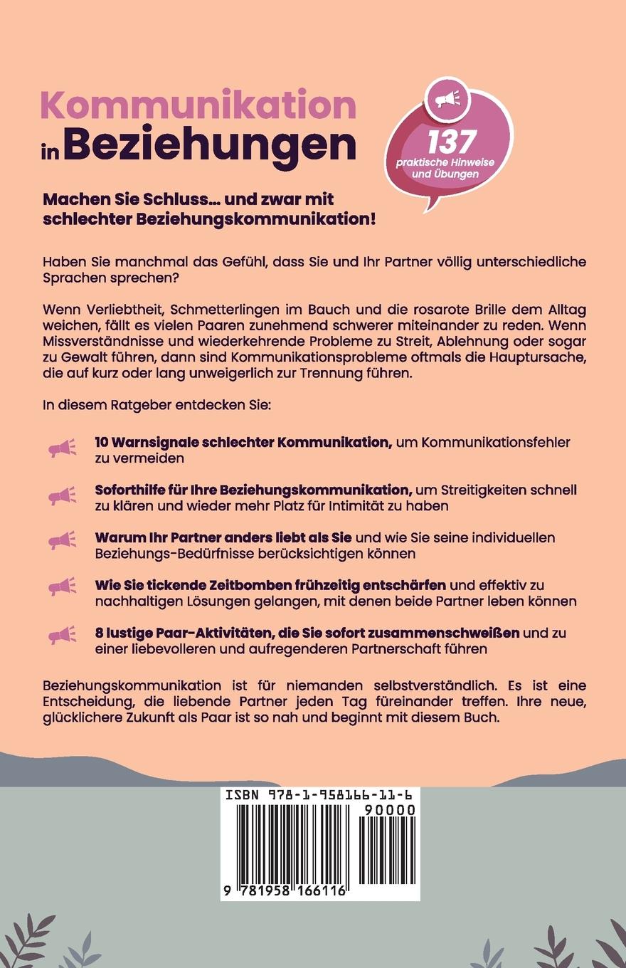 Rückseitencover Kommunikation in Beziehungen - Soforthilfe