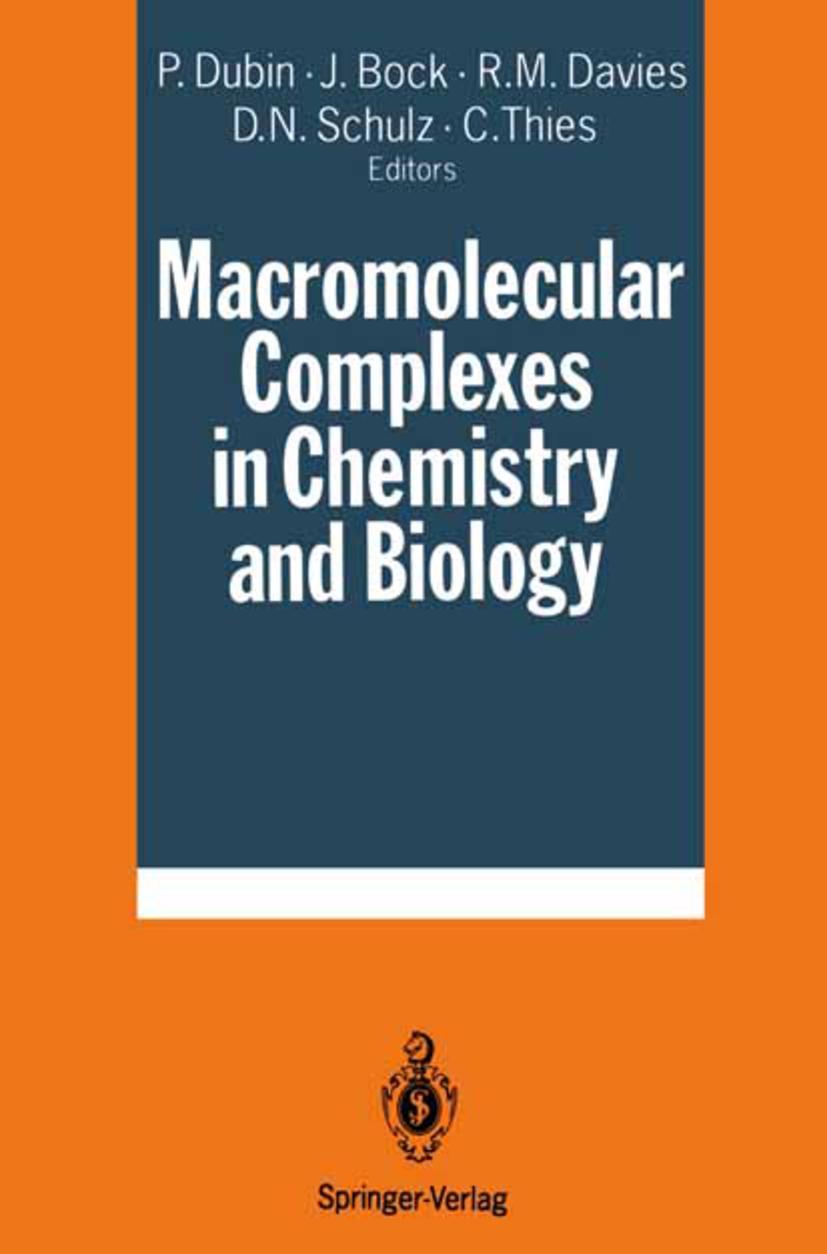 Vorderes Coverbild Macromolecular Complexes in Chemistry and Biology
