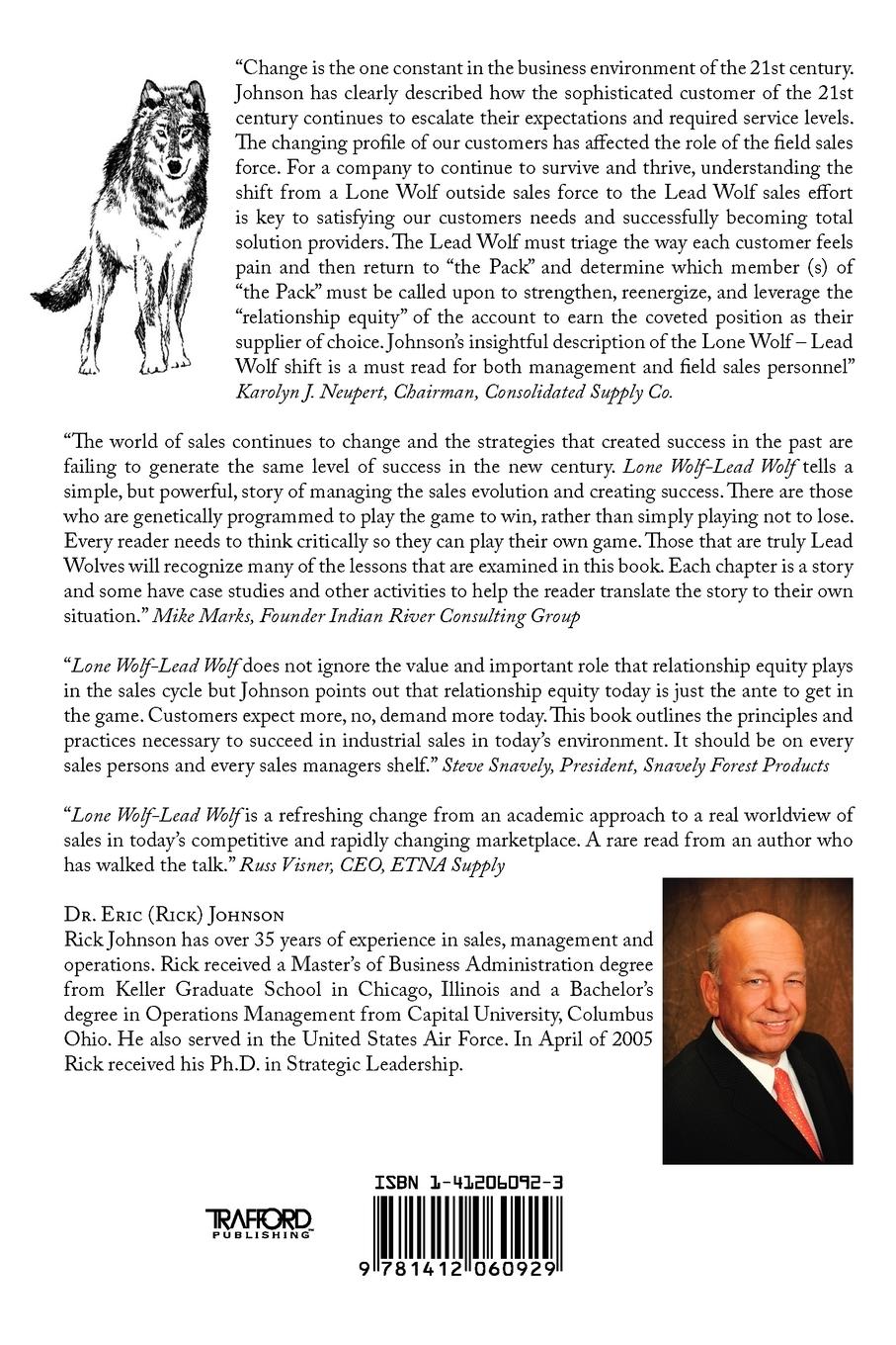 Rückseitencover Lone Wolf to Lead Wolf