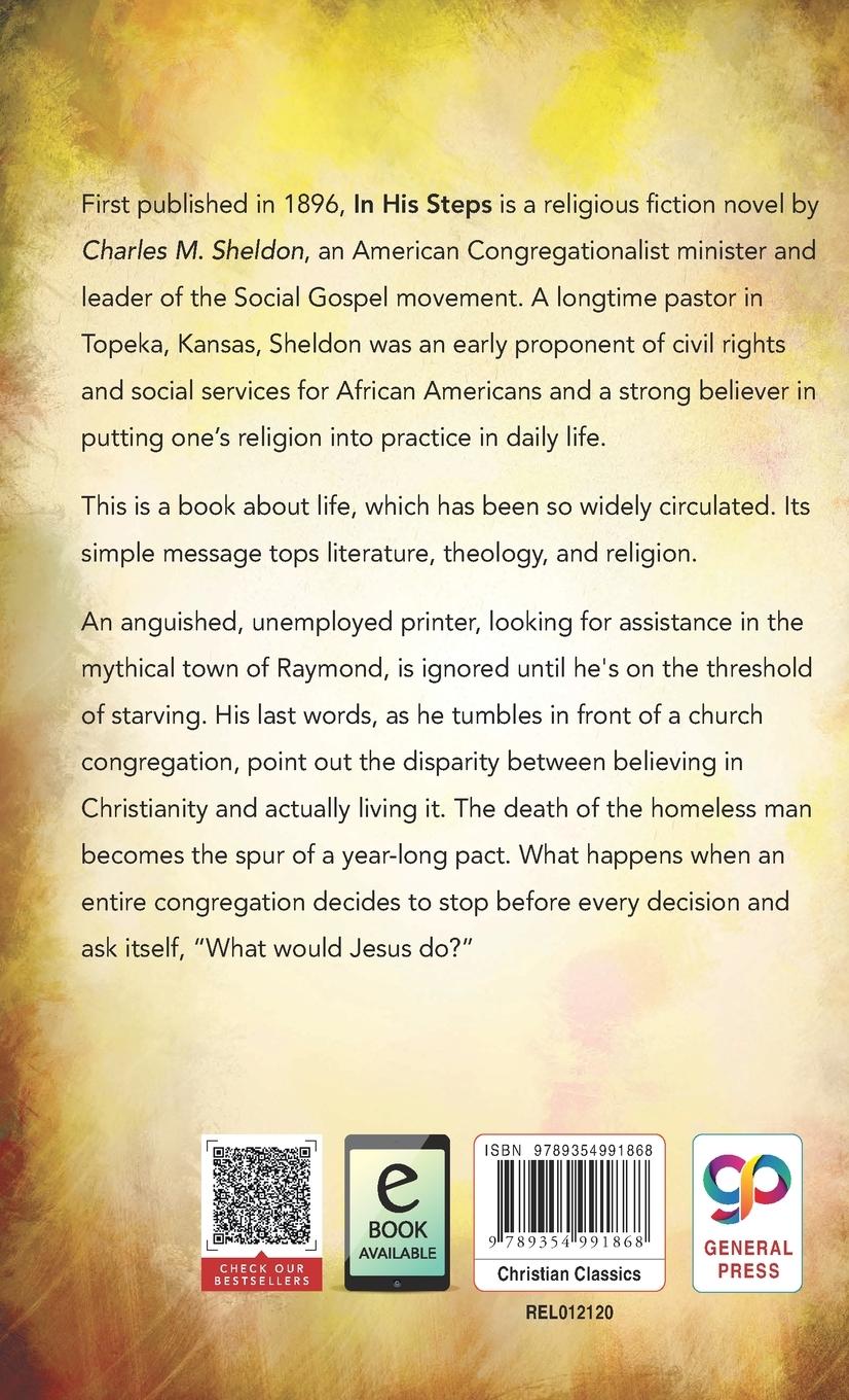 Rückseitencover In His Steps (Hardcover Library Edition)