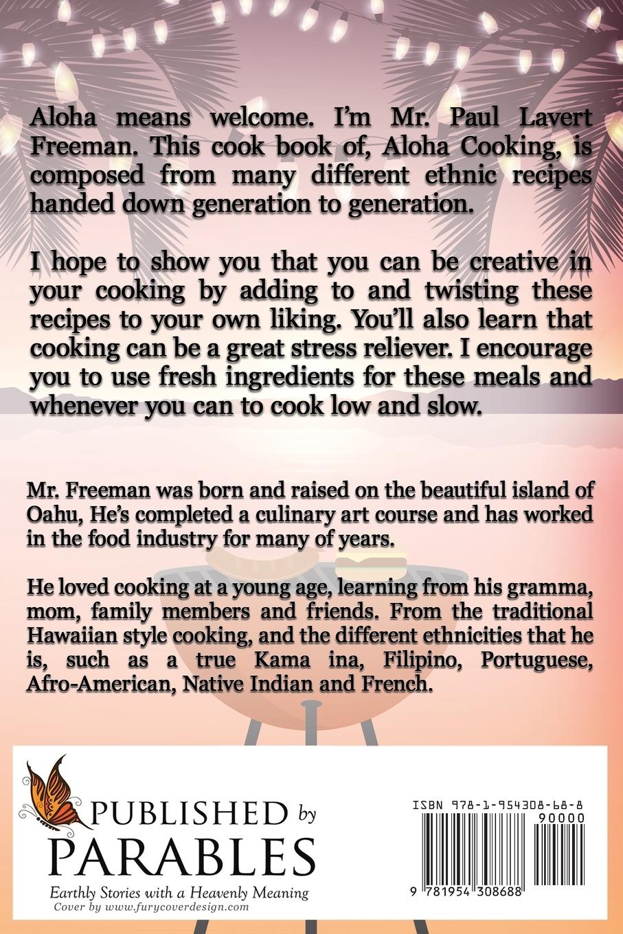 Rückseitencover Aloha Cooking