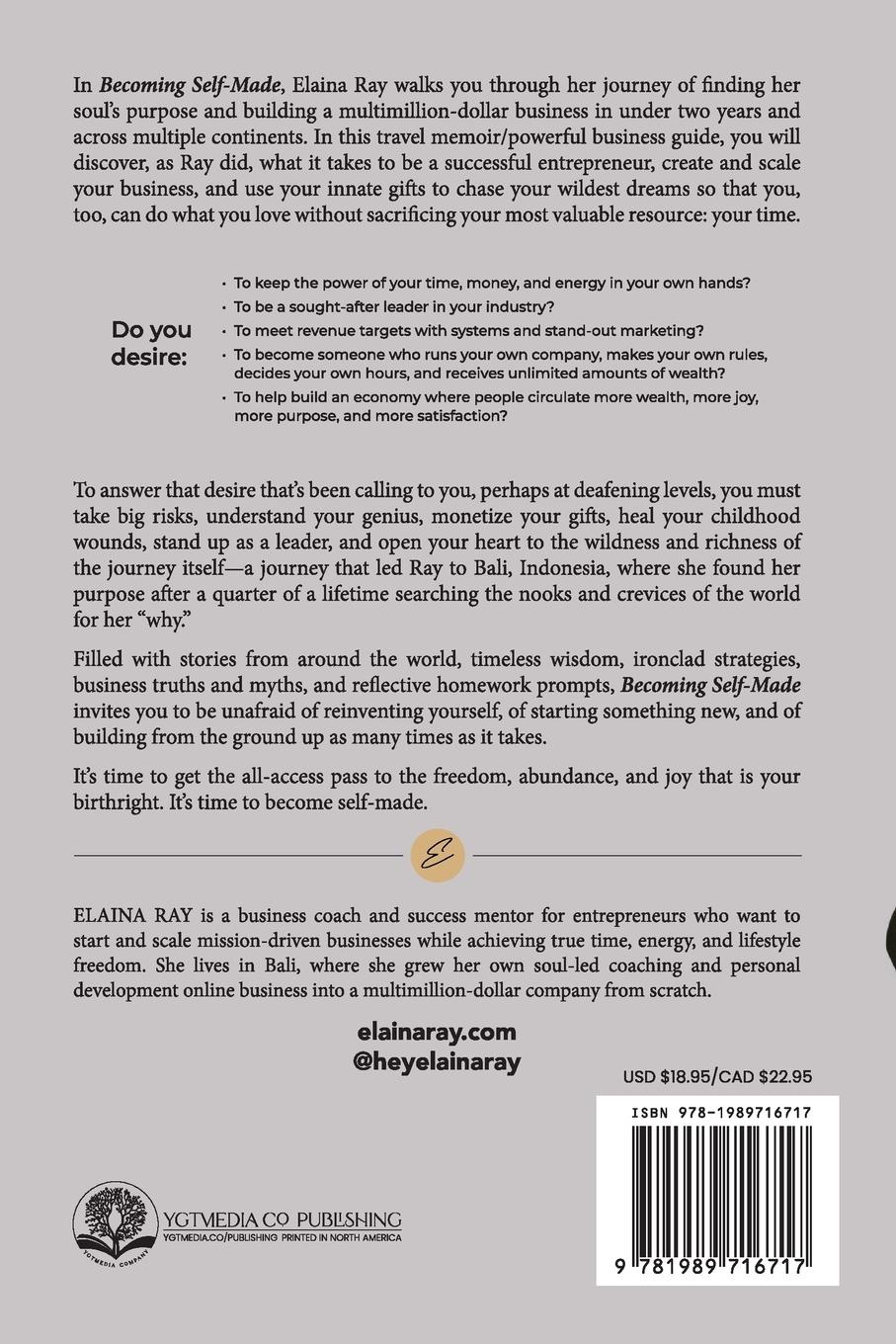 Rückseitencover Becoming Self-Made