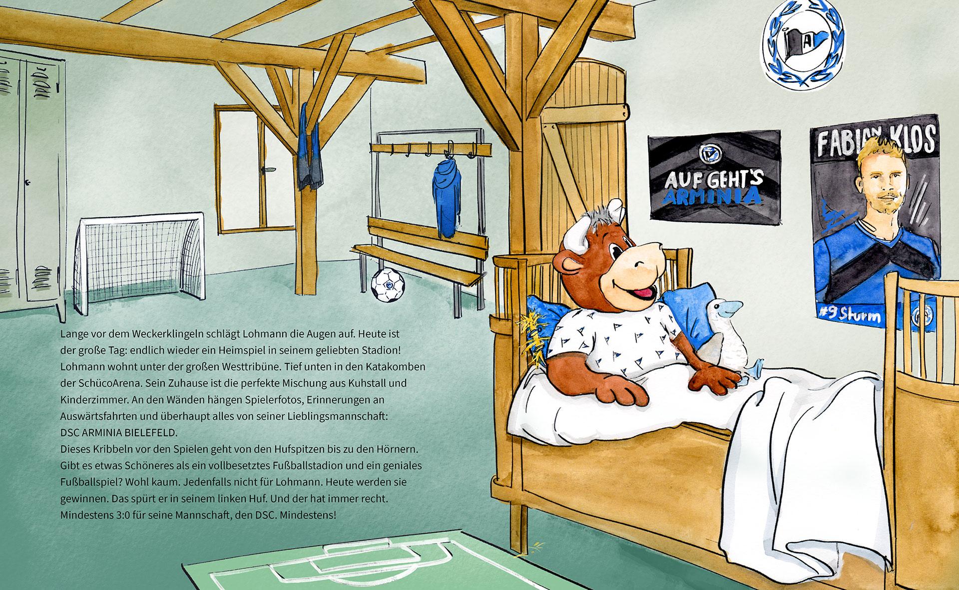 Beispielinhalt (Bild) Lohmann rettet das große Spiel