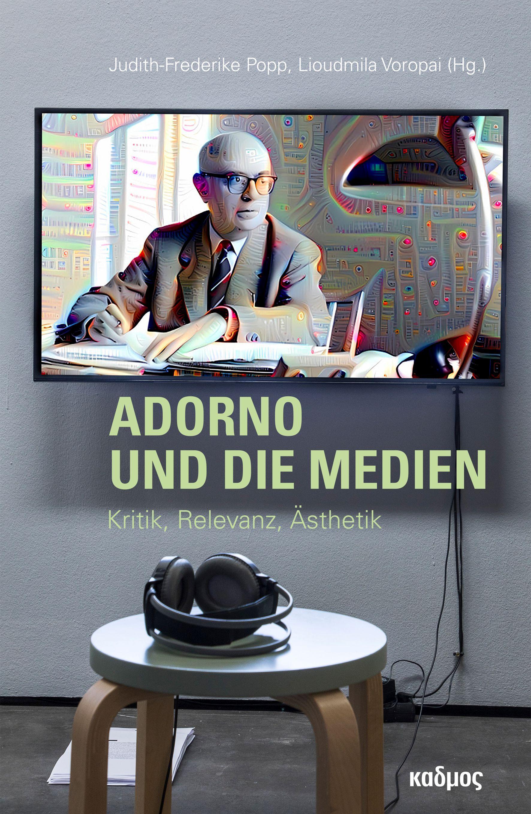Vorderes Coverbild Adorno und die Medien