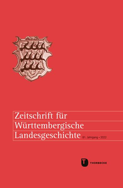 Vorderes Coverbild Zeitschrift für Württembergische Landesgeschichte 81 (2022)