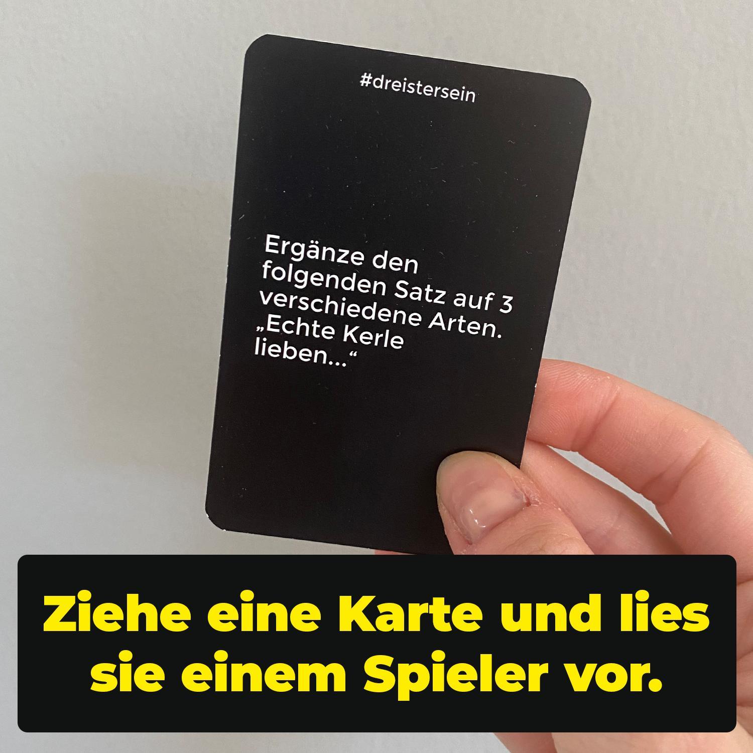 Beispielinhalt (Bild) Dreister - Das Partyspiel