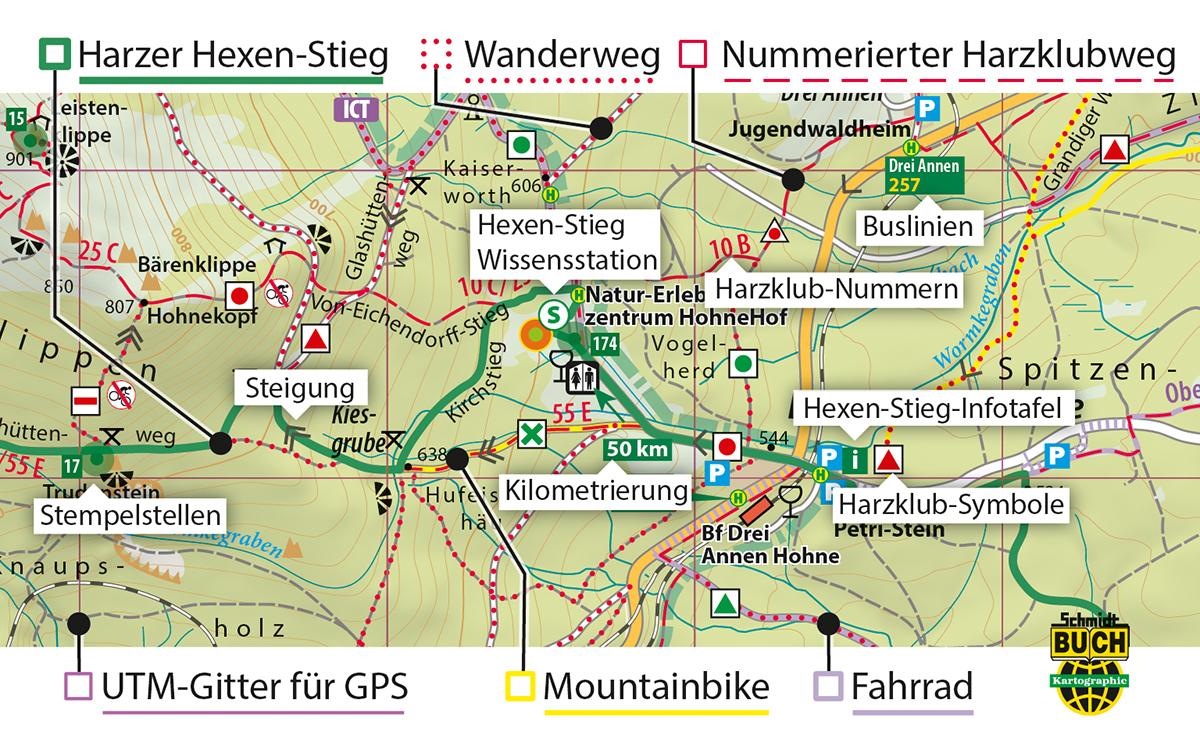 Beispielinhalt (Bild) Harzer Hexen-Stieg