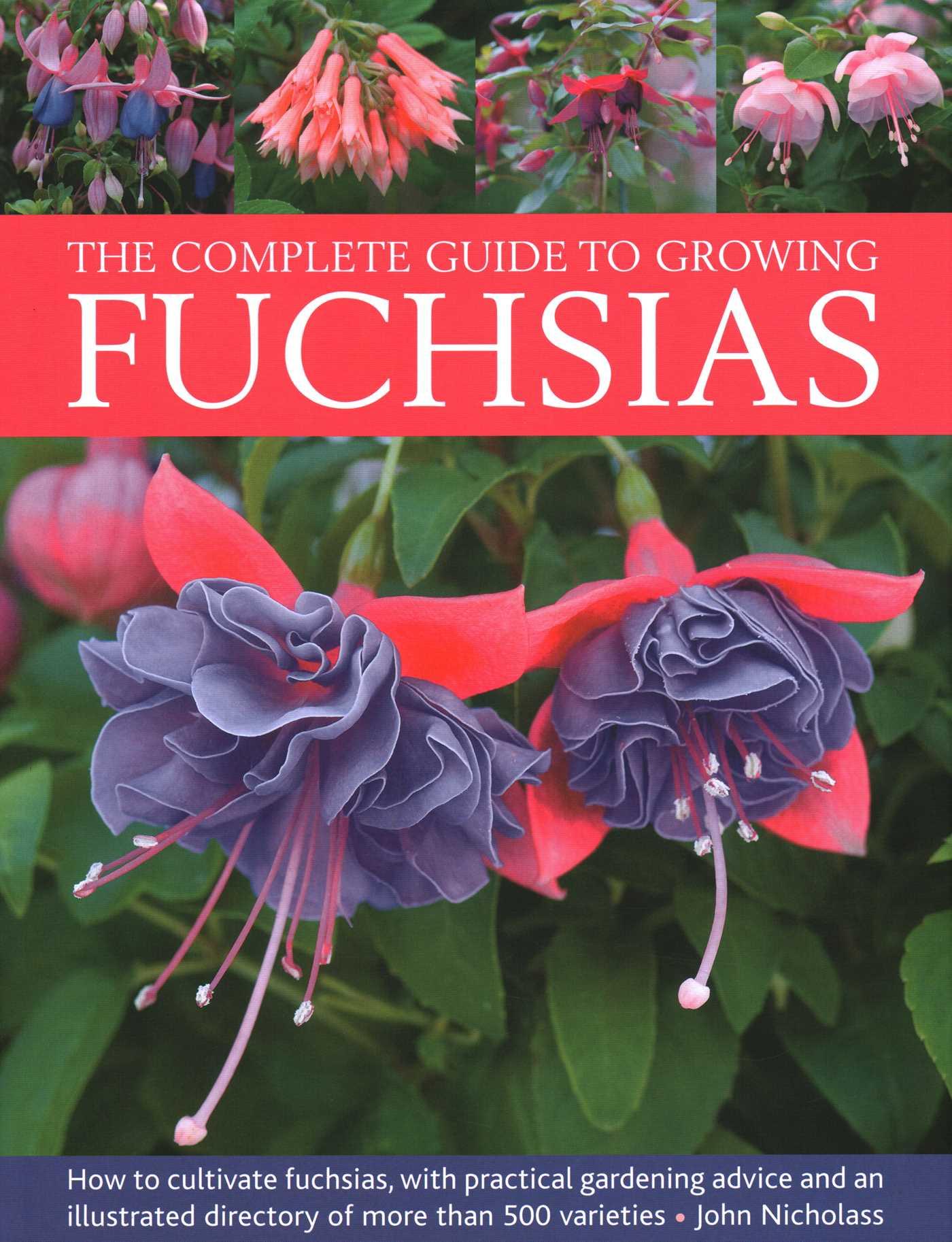 Vorderes Coverbild Fuchsias, The Complete Guide to Growing