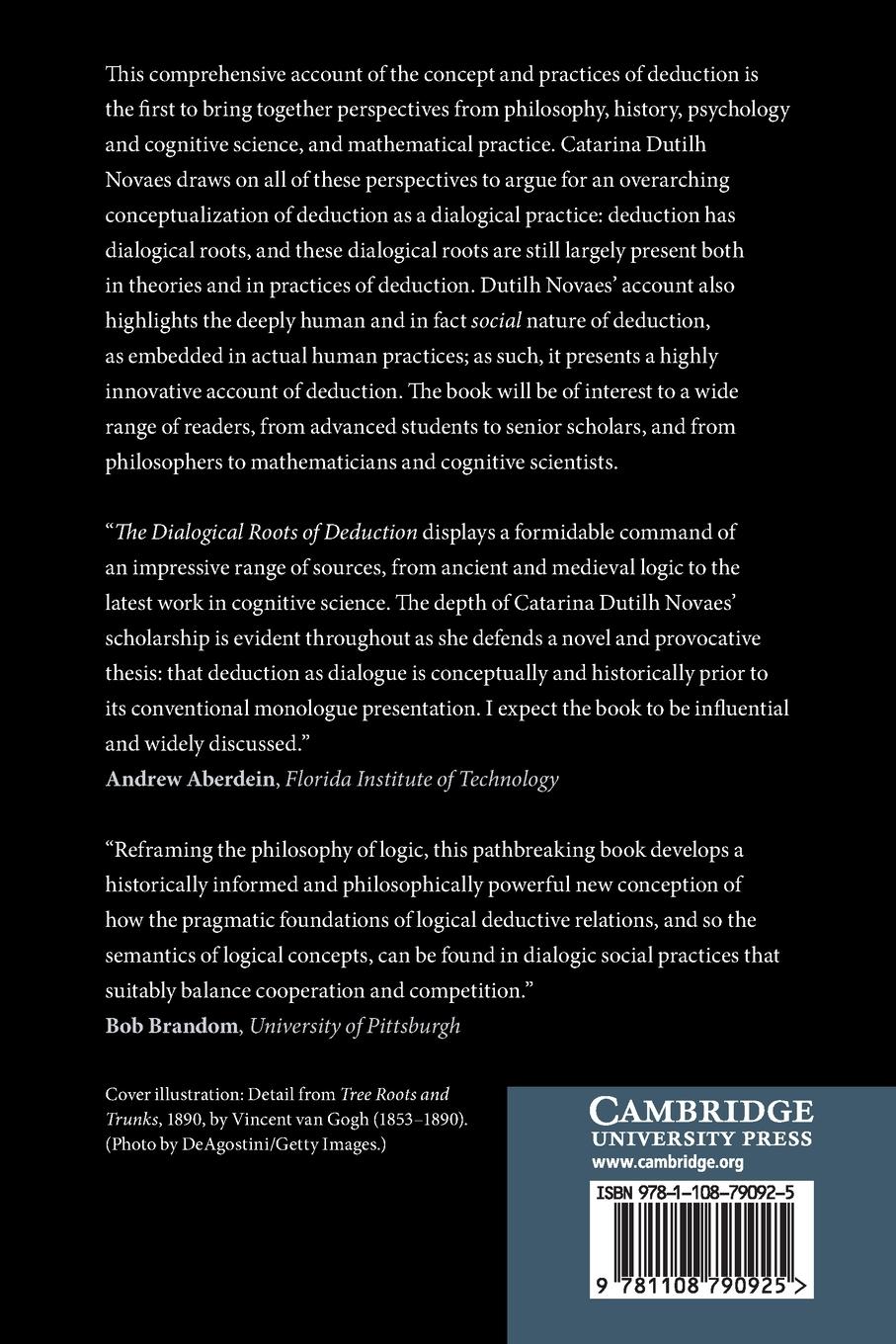 Rückseitencover The Dialogical Roots of Deduction