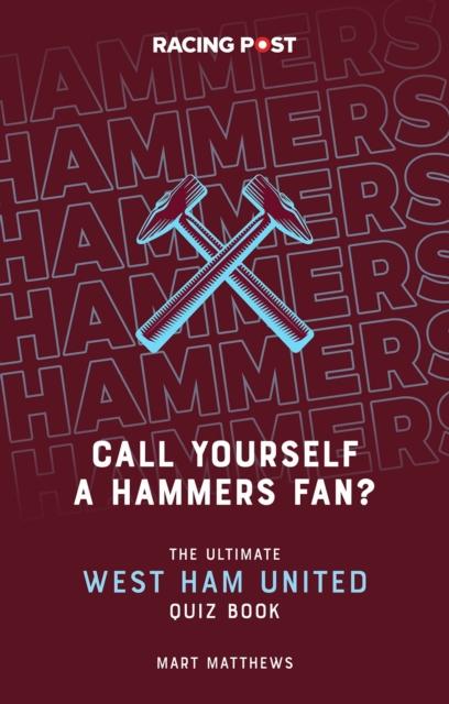 Vorderes Coverbild Call Yourself a Hammers Fan?