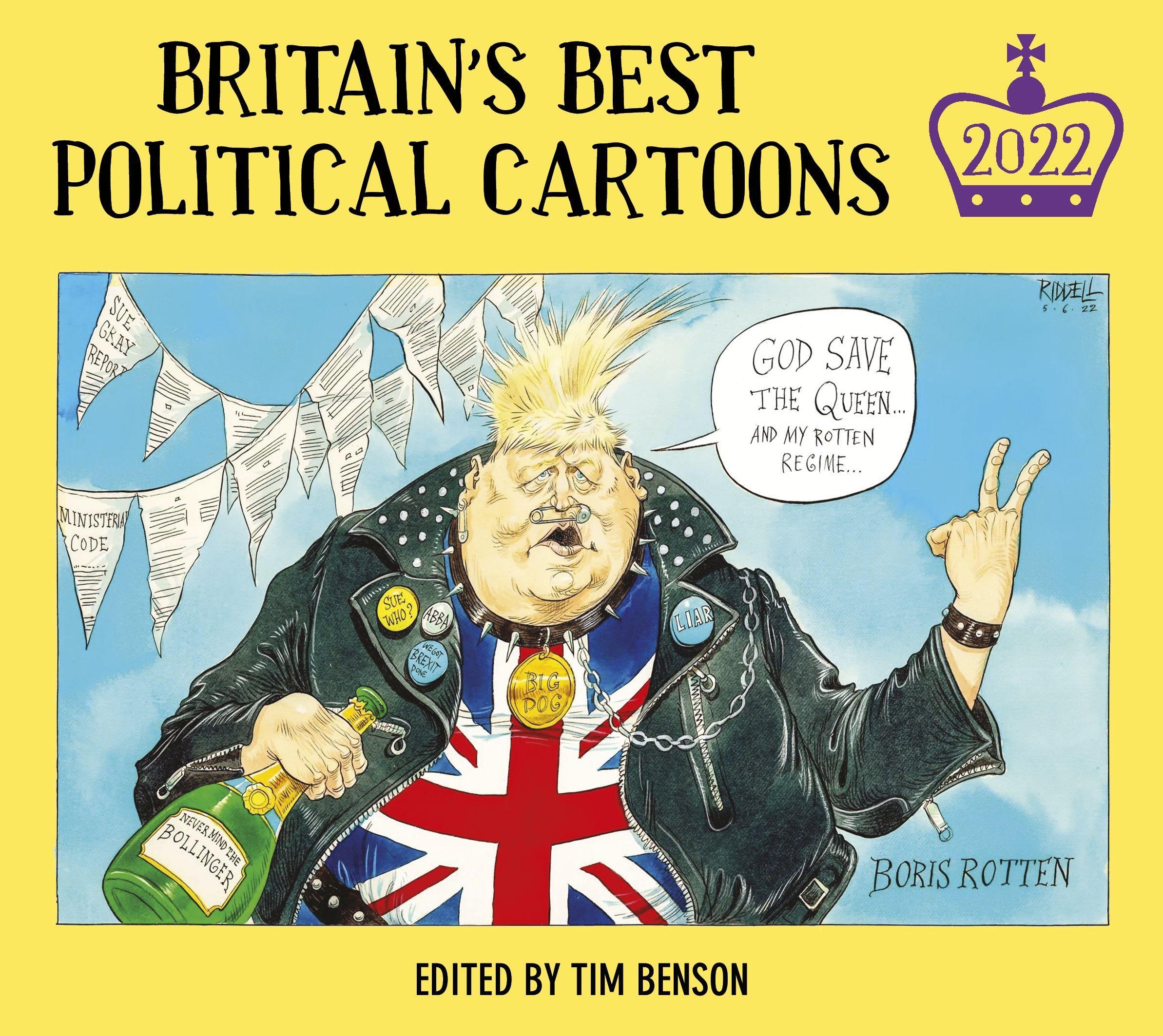 Vorderes Coverbild Britain's Best Political Cartoons 2022