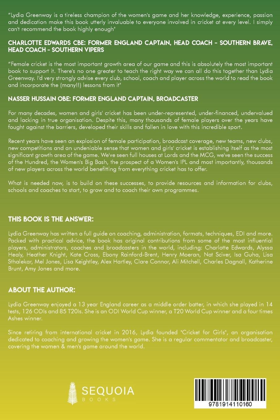 Rückseitencover Women and Girls' Cricket