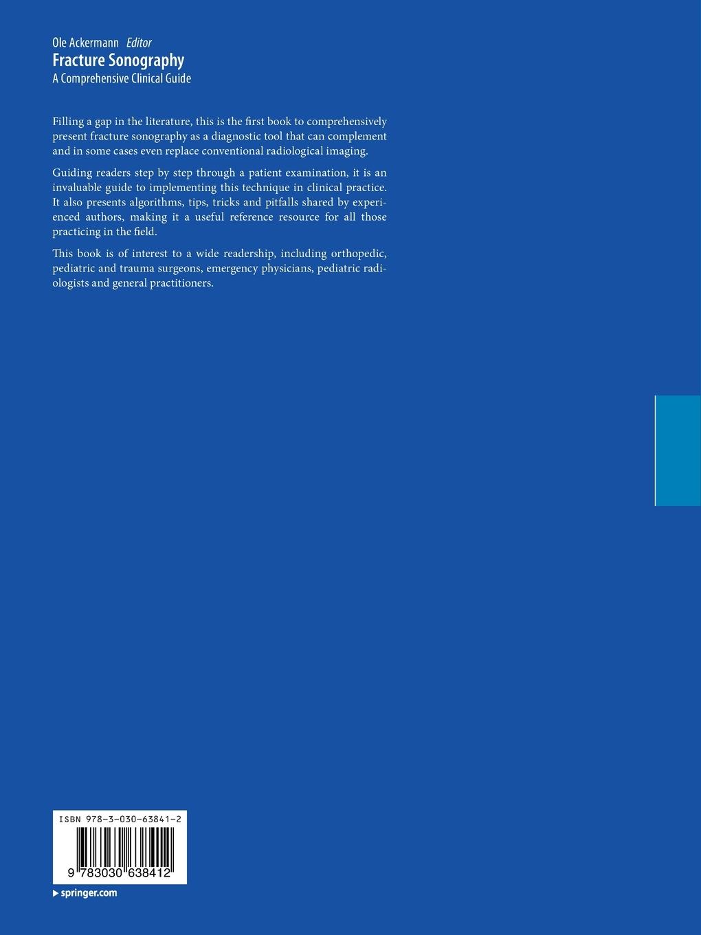 Rückseitencover Fracture Sonography
