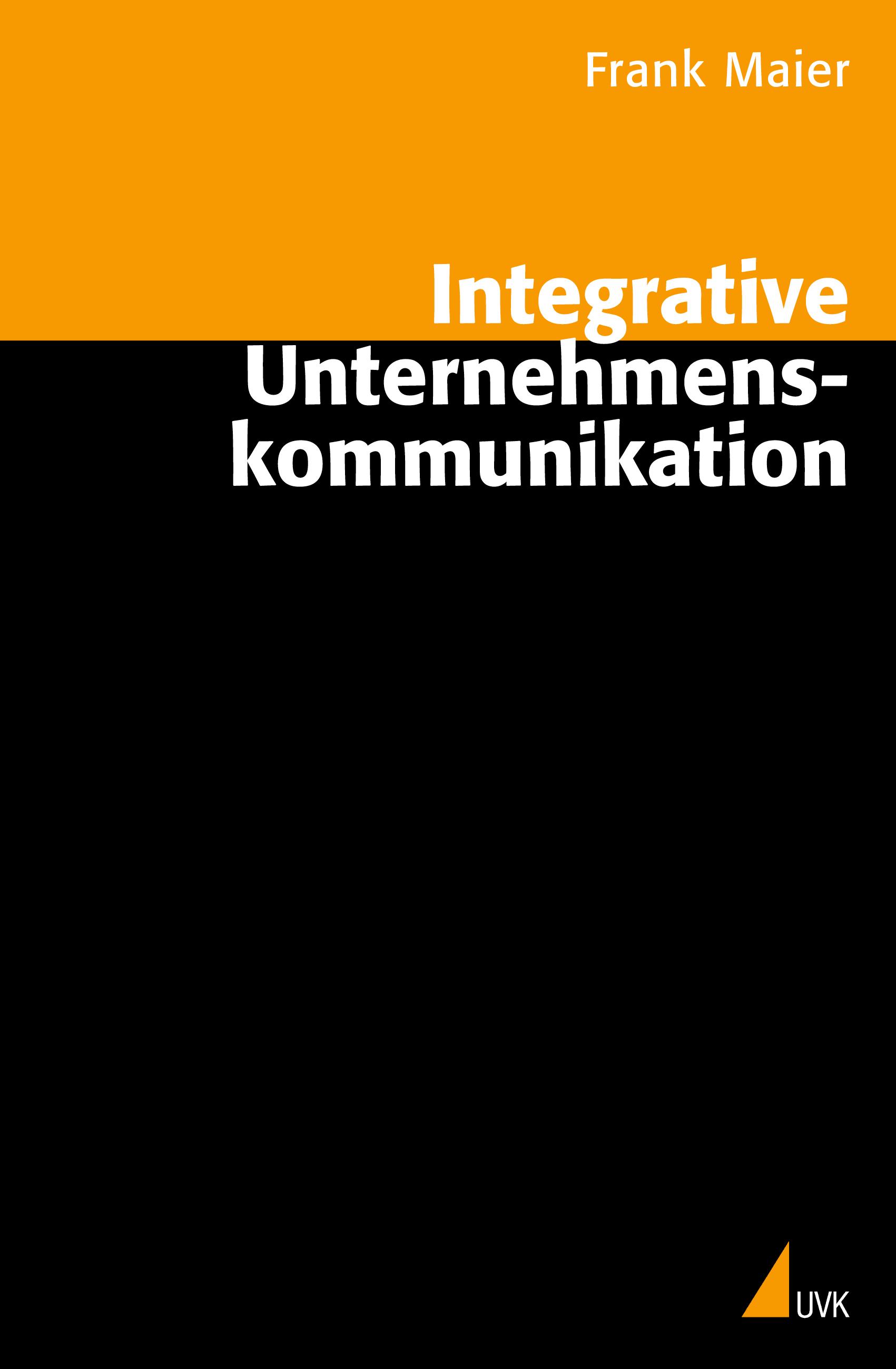 Vorderes Coverbild Integrative Unternehmenskommunikation